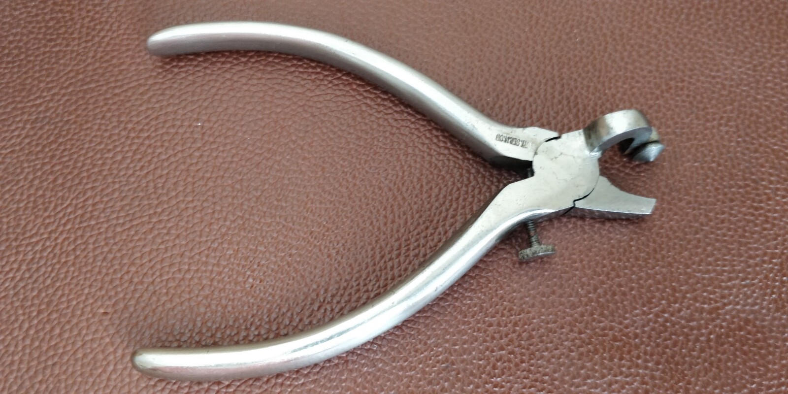 Antique Pliers for settings rings ~ Jewelers Watchmakers Tool Patent 1909