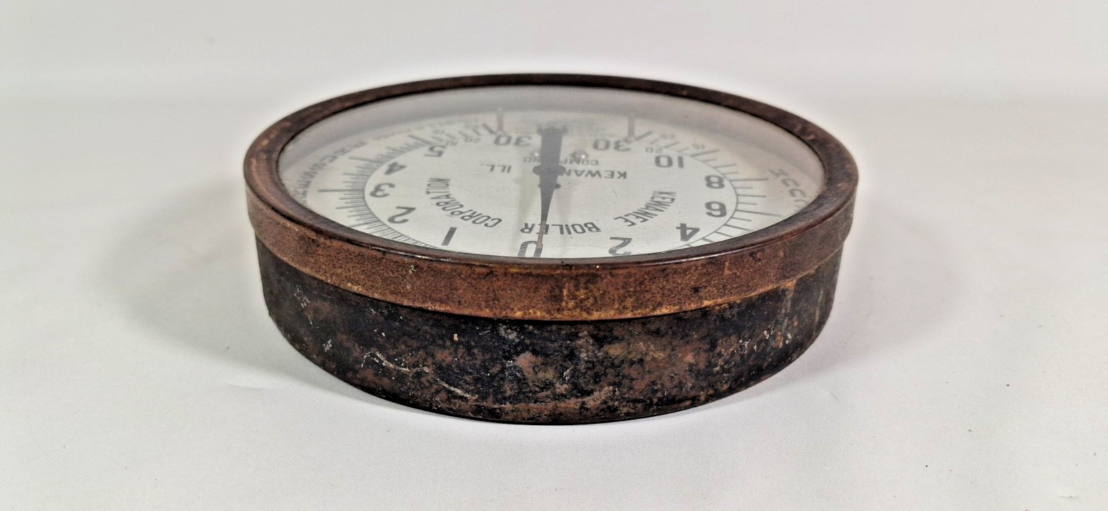 Vintage Jas. P. Marsh. Large Pressure Gauge