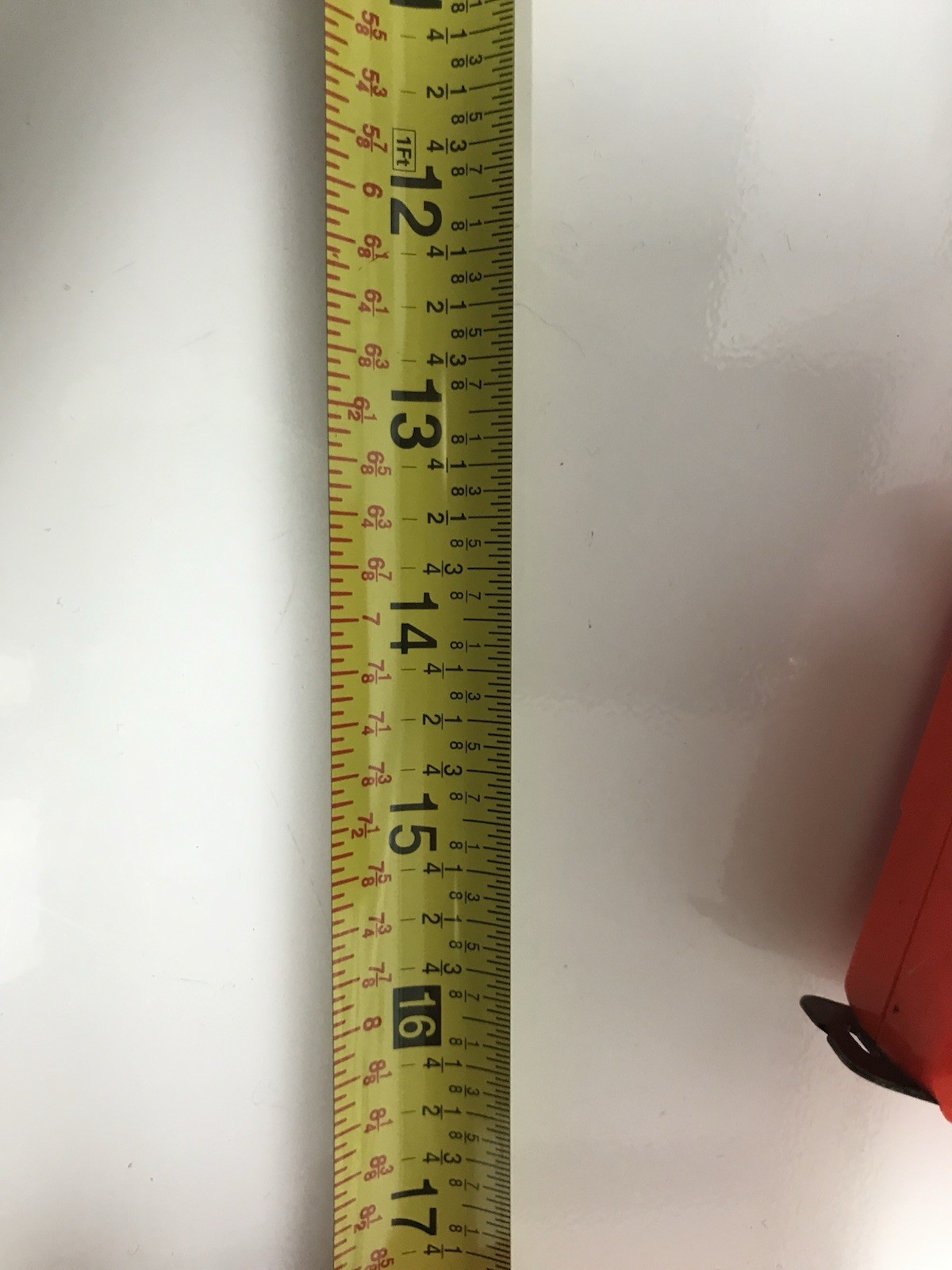 Lufkin tape measure 25′ x 1″ HI-VIZ Orange Cooper Hand Tools