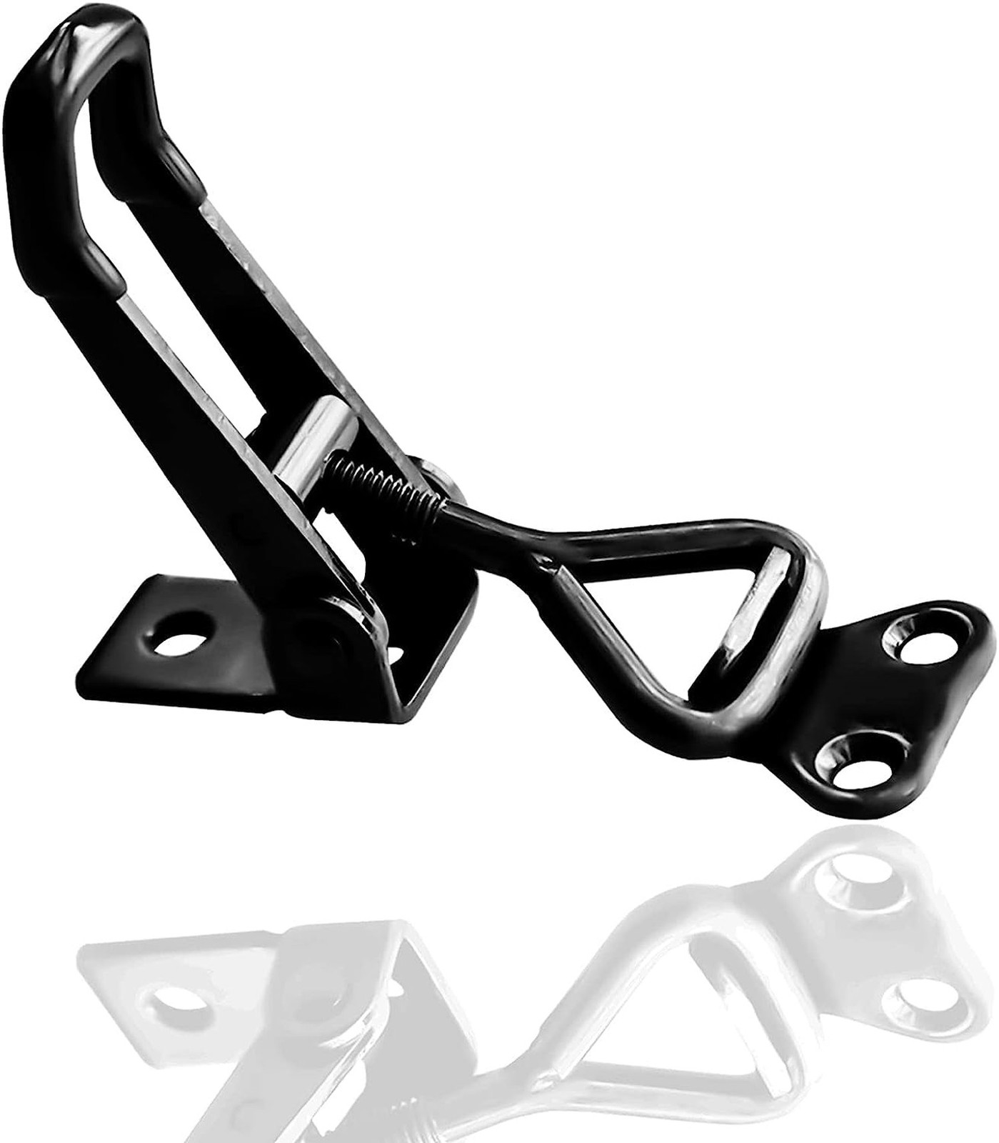 E-TING 6Pack Toggle Clamp Latch 100KG 220LBS Holding Capacity | Black Adjusta…