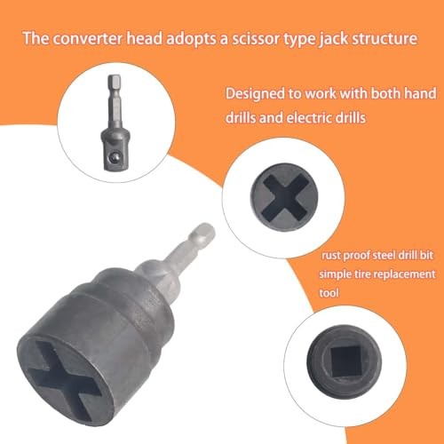 Hand drill electric drill universal jack socket adapter, sturdy scissor type