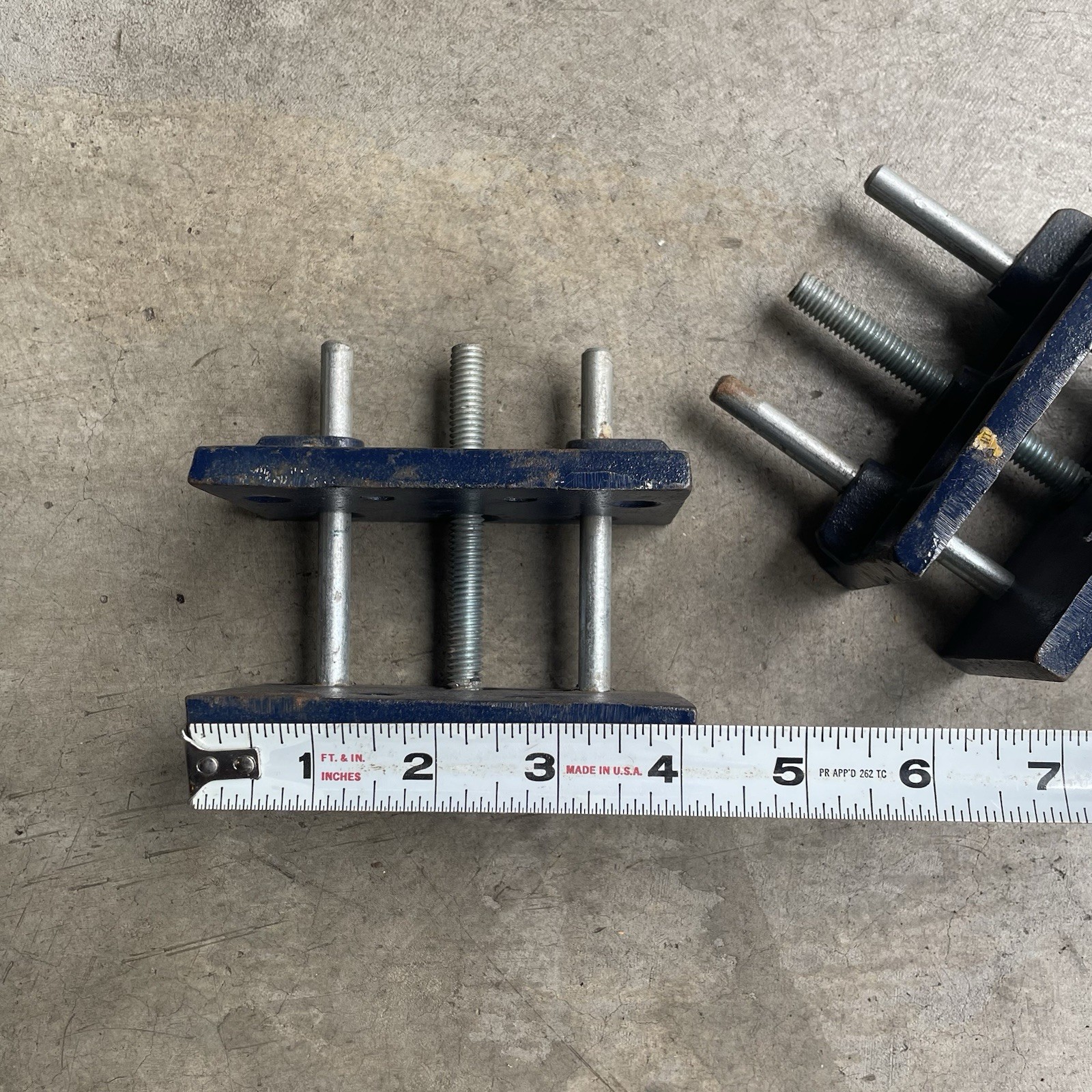 Lot of 2 Vintage GL 4 1/8″ Mini Woodworking Bench Vises Japan