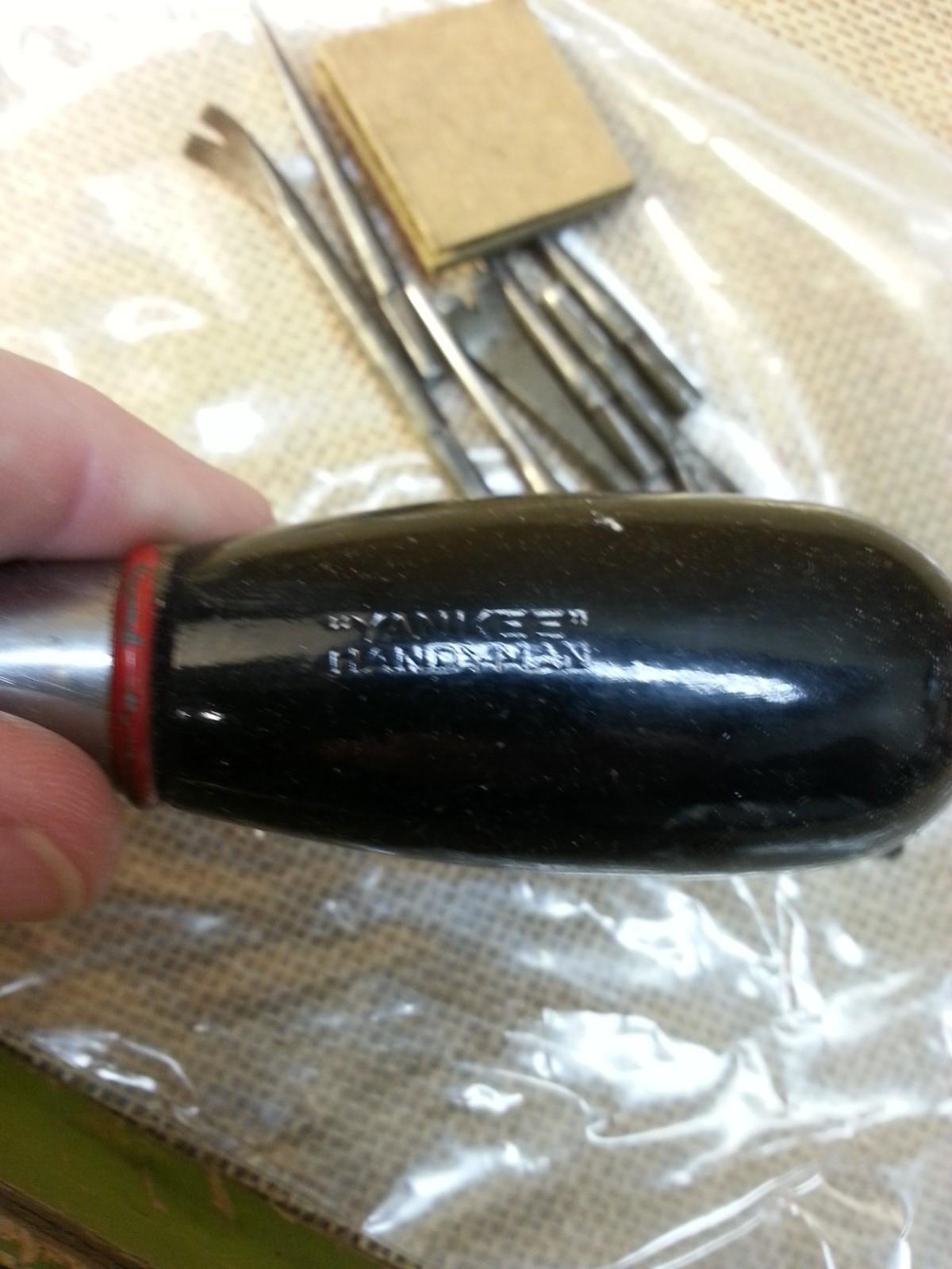 Vintage Yankee #33-H Push Drill Screwdriver Original Box