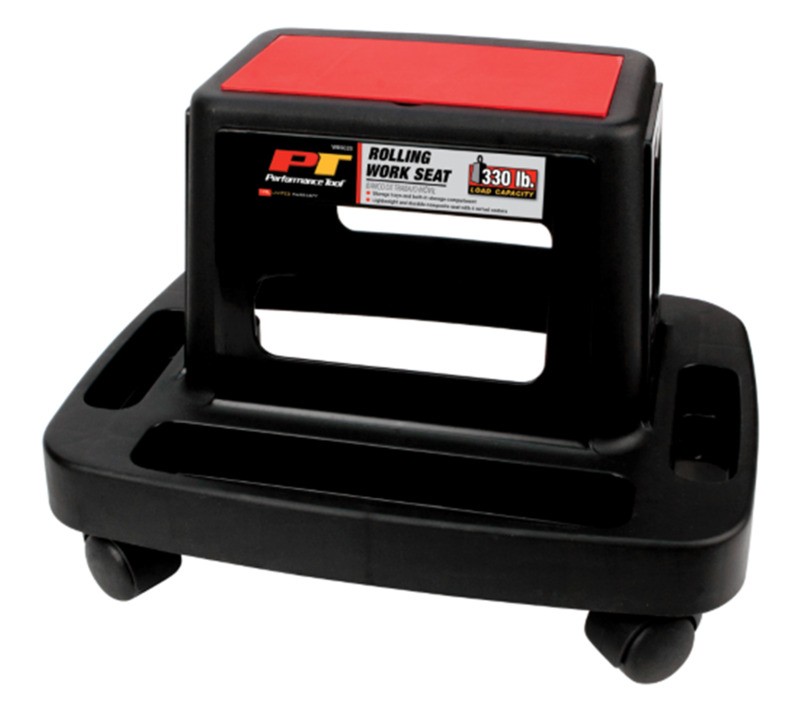 Performance Tool W85026 Lightweight Mechanics Seat 13.4 H x 12.4 W x 18 L in.
