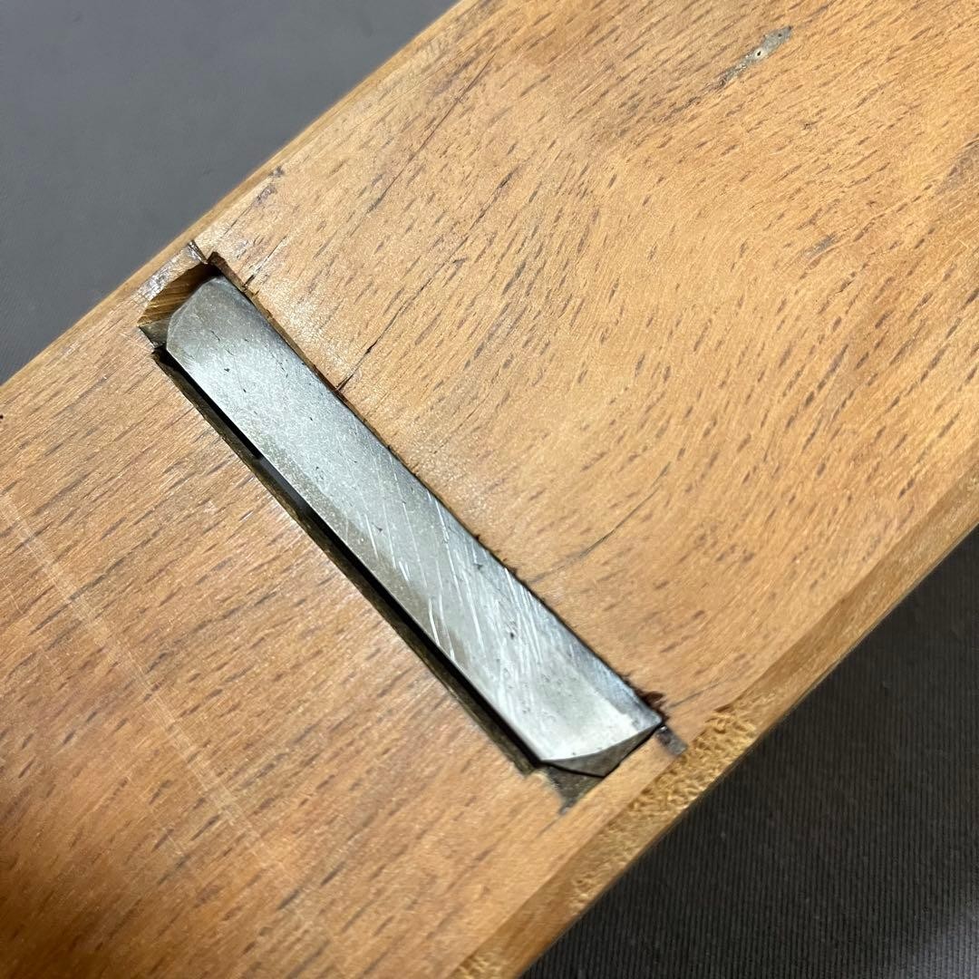 Japanese Plane Kanna 72mm Chiyozuru Unju Aka Gashi Woodworking Tool