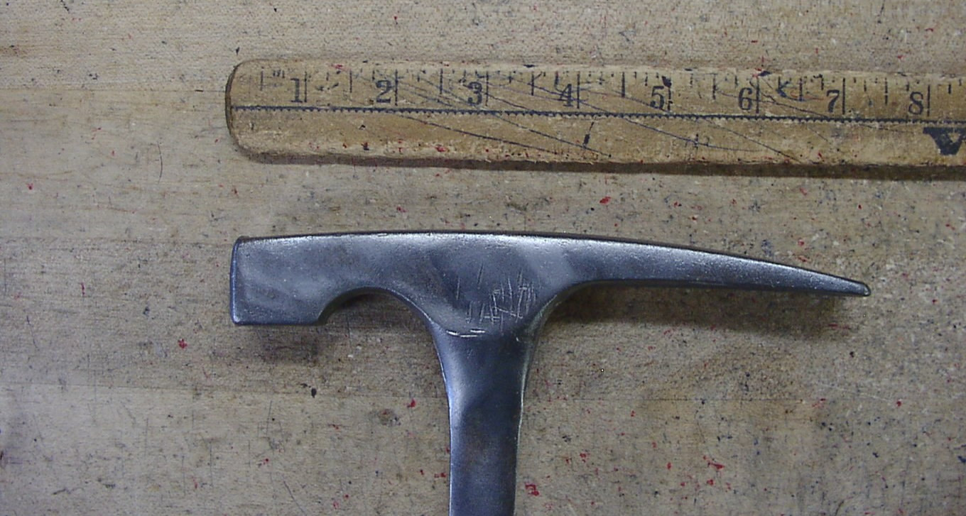 Vntg Unbranded 1lb. 13oz Masons Hammer,Geologist,Rockhound,6-7/8″ Head,VGC