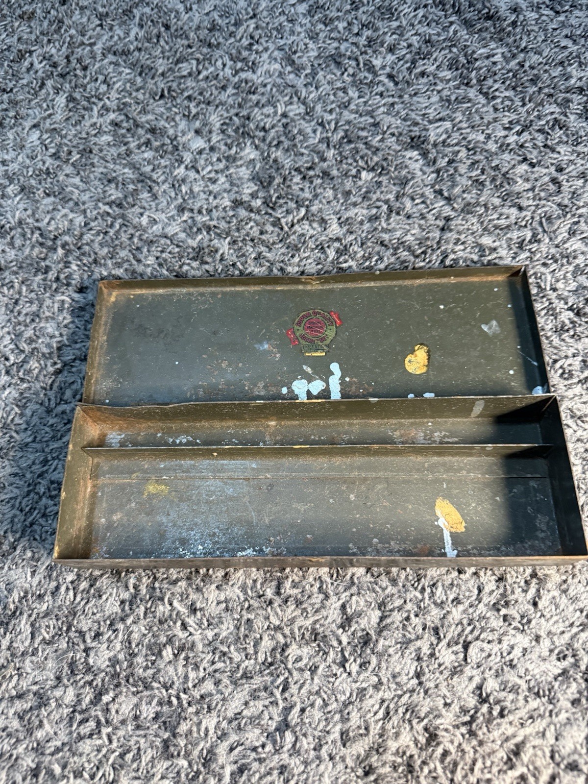 Vintage Indestro Super Quality Chrome Vanadium Socket Set Metal Case Chicago
