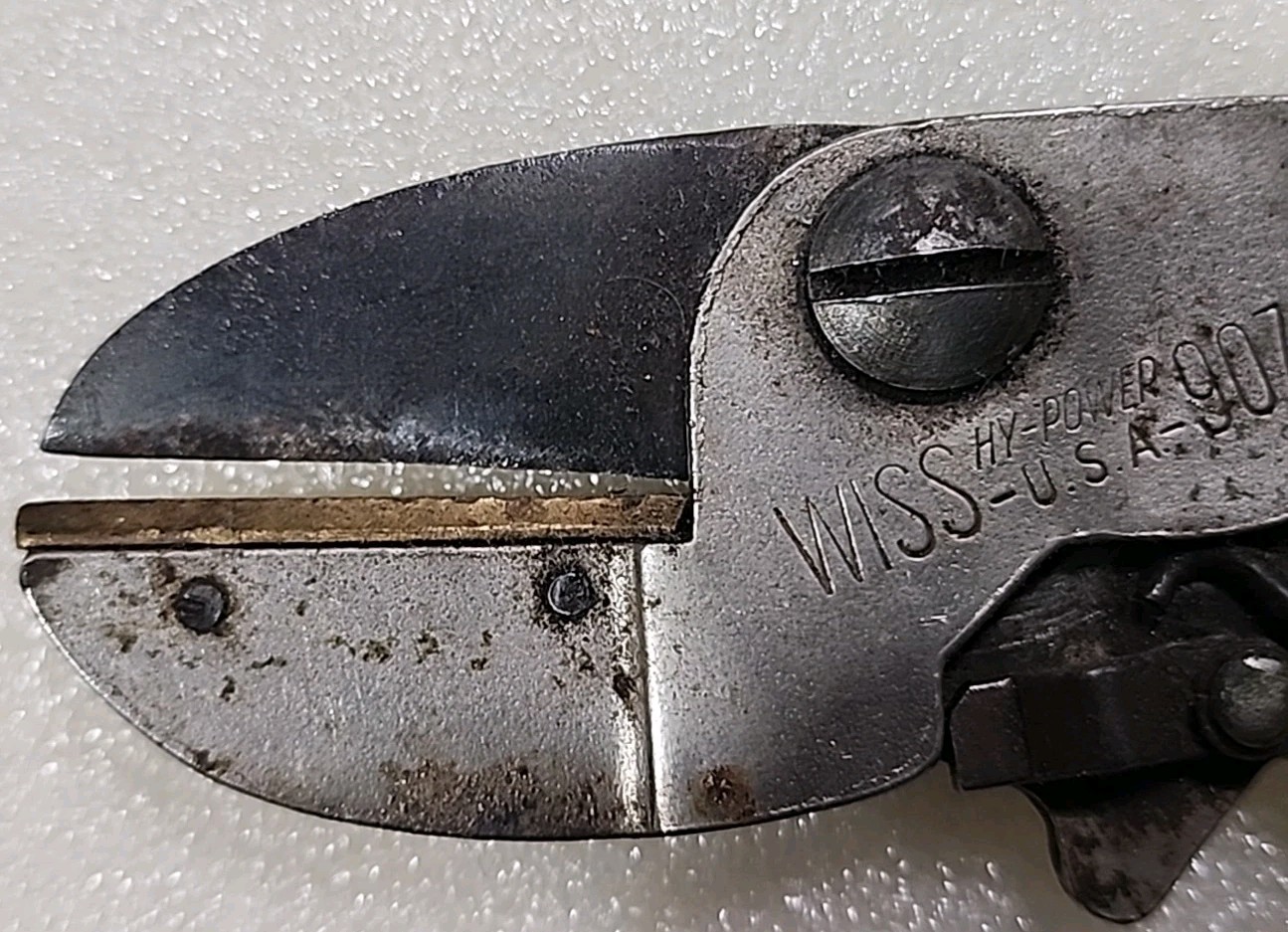Vintage Wiss No. 907 USA Anvil Style Pruning Shears – Heavy Duty Garden Cutter
