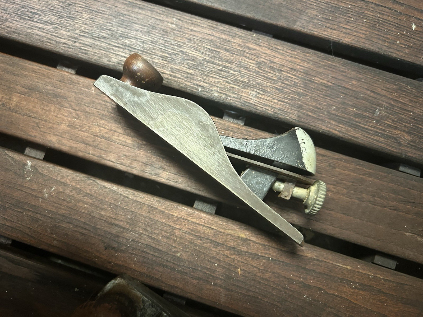 4 Vintage Wood Planes Stanley- DEFIANCE & HANDYMAN, GREAT NECK 14” smooth plane