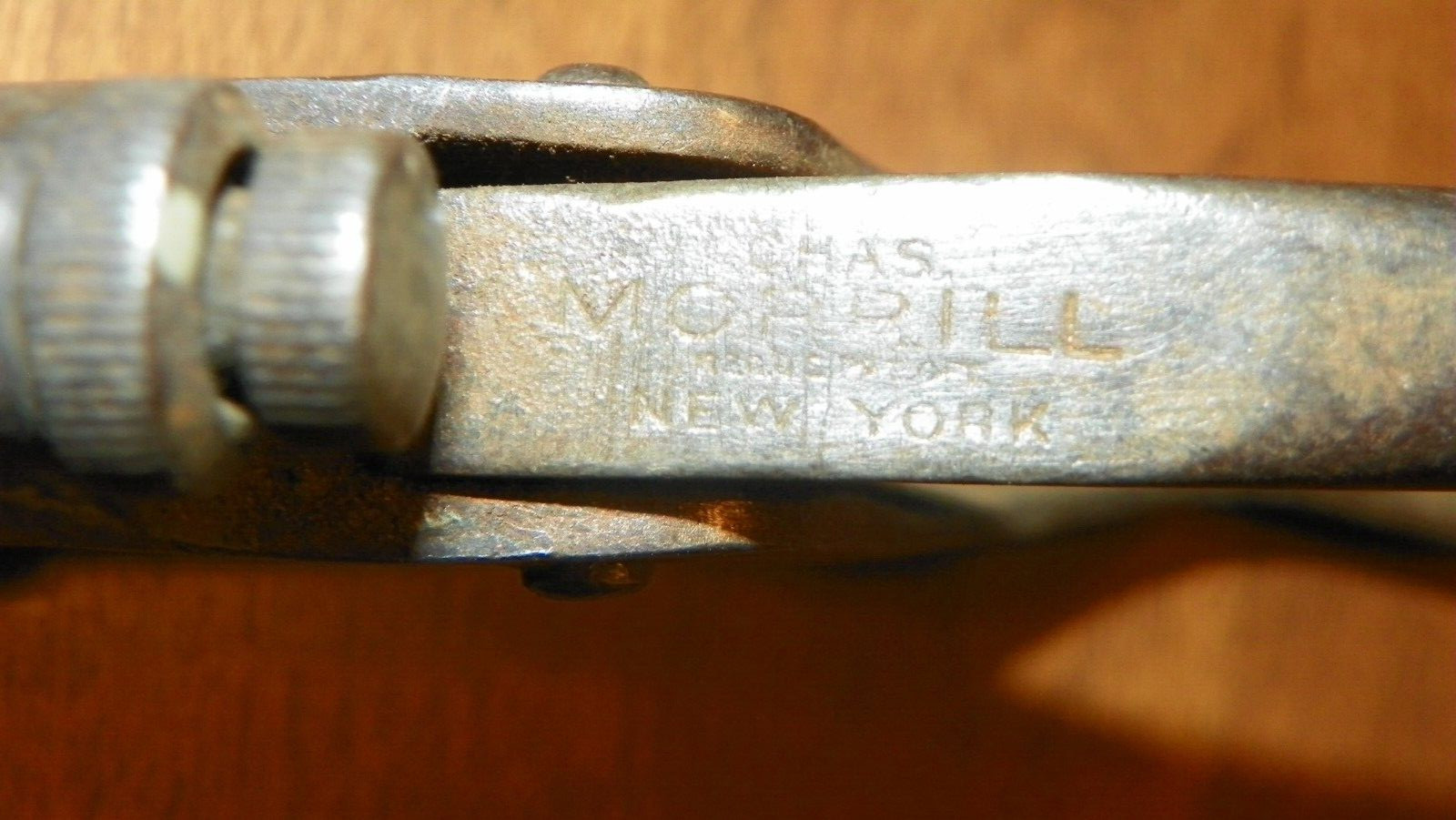 VTG CHAS MORRILL Apex Special Set Patented Feb 23 1897 – July 1 1902