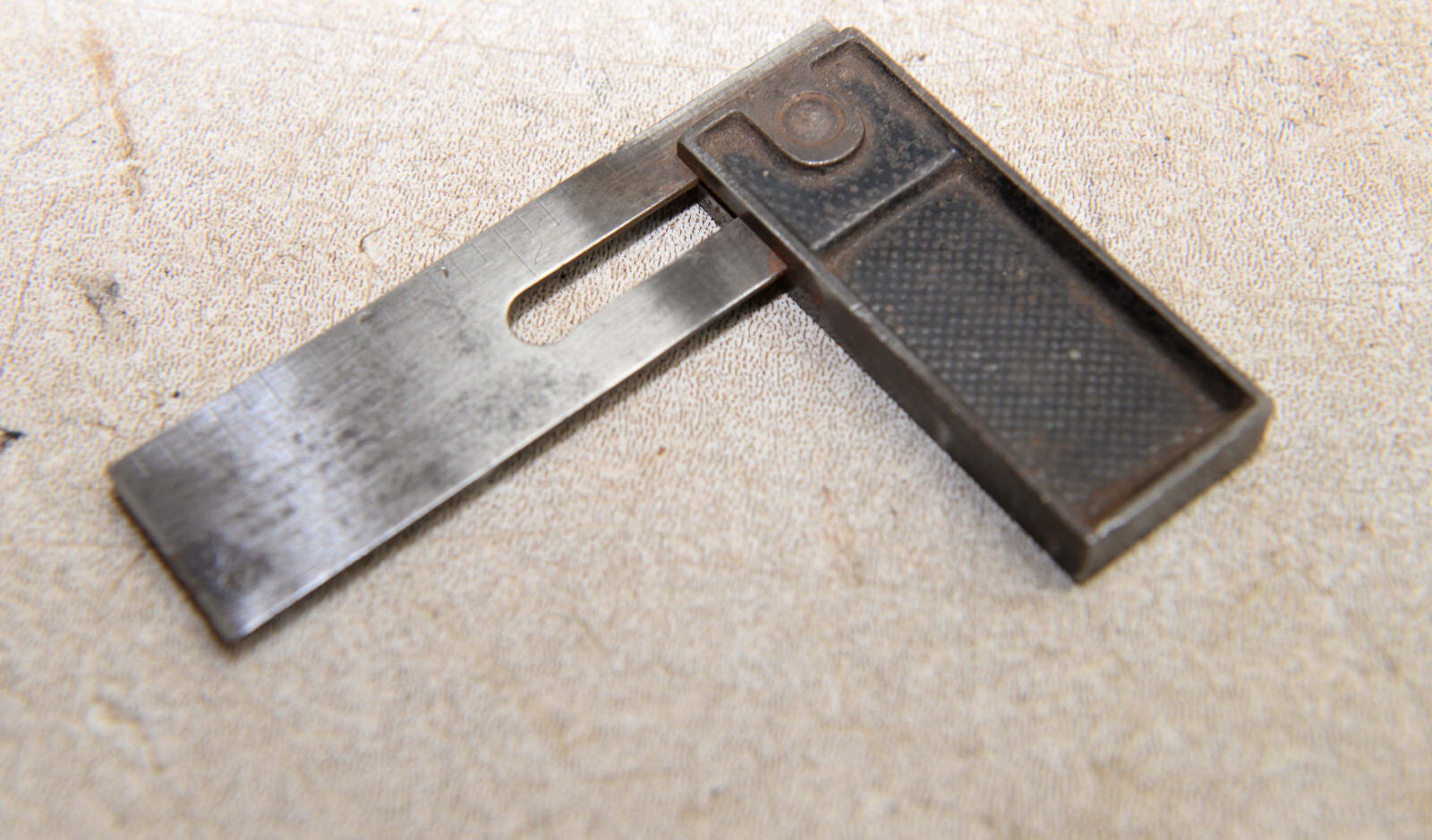 Rare antique 4″ Stanley Rule & Level Co square pat Oct 24 1882 collectible tool