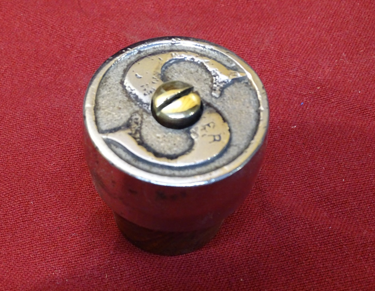 Stanley Plane Custom Made Wood & Polished Steel Front Knob for Number 4-7 Plane