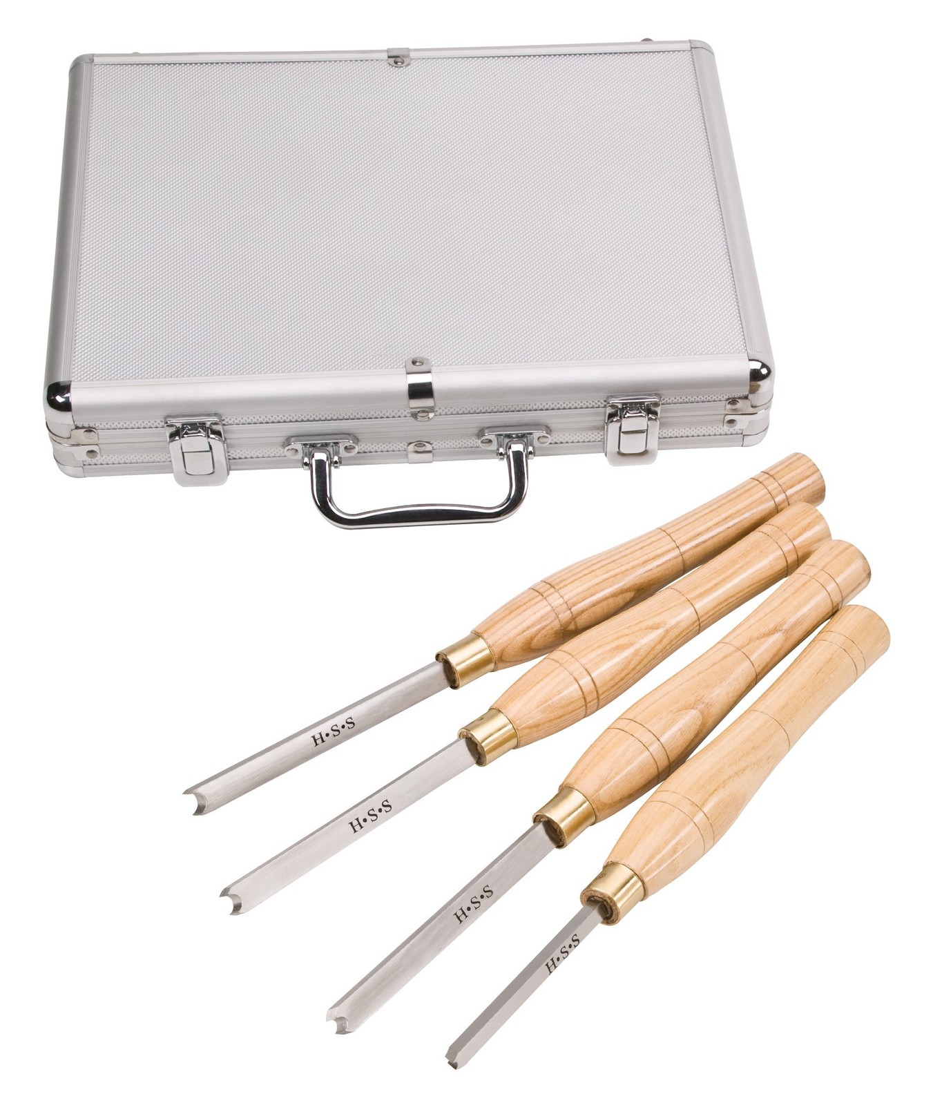 D3781 Beading Lathe Chisel Set, 4-Piece