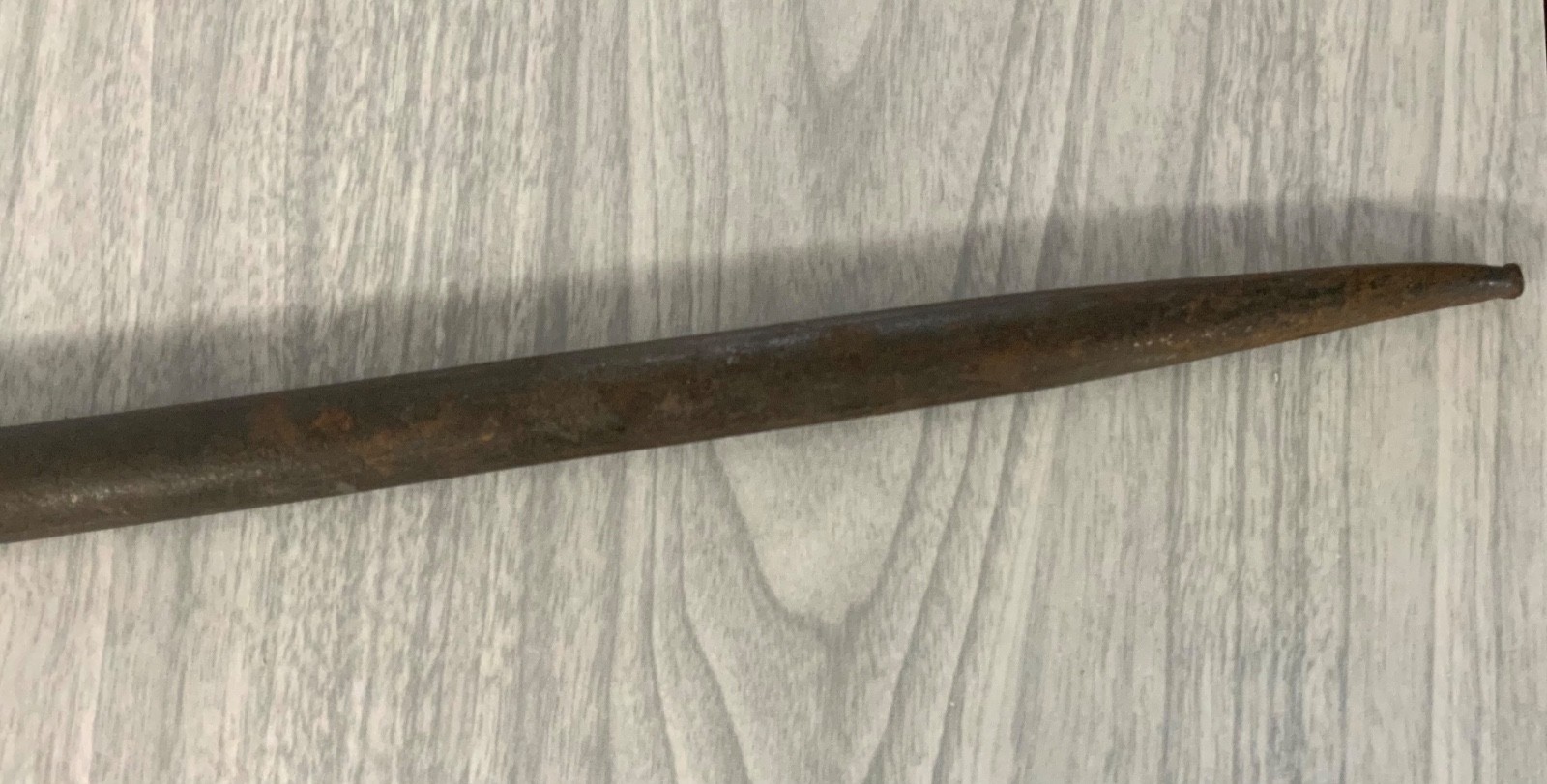 antique 11/16″ spud or structural wrench,17″ long open end wrench,907 wrench,USA