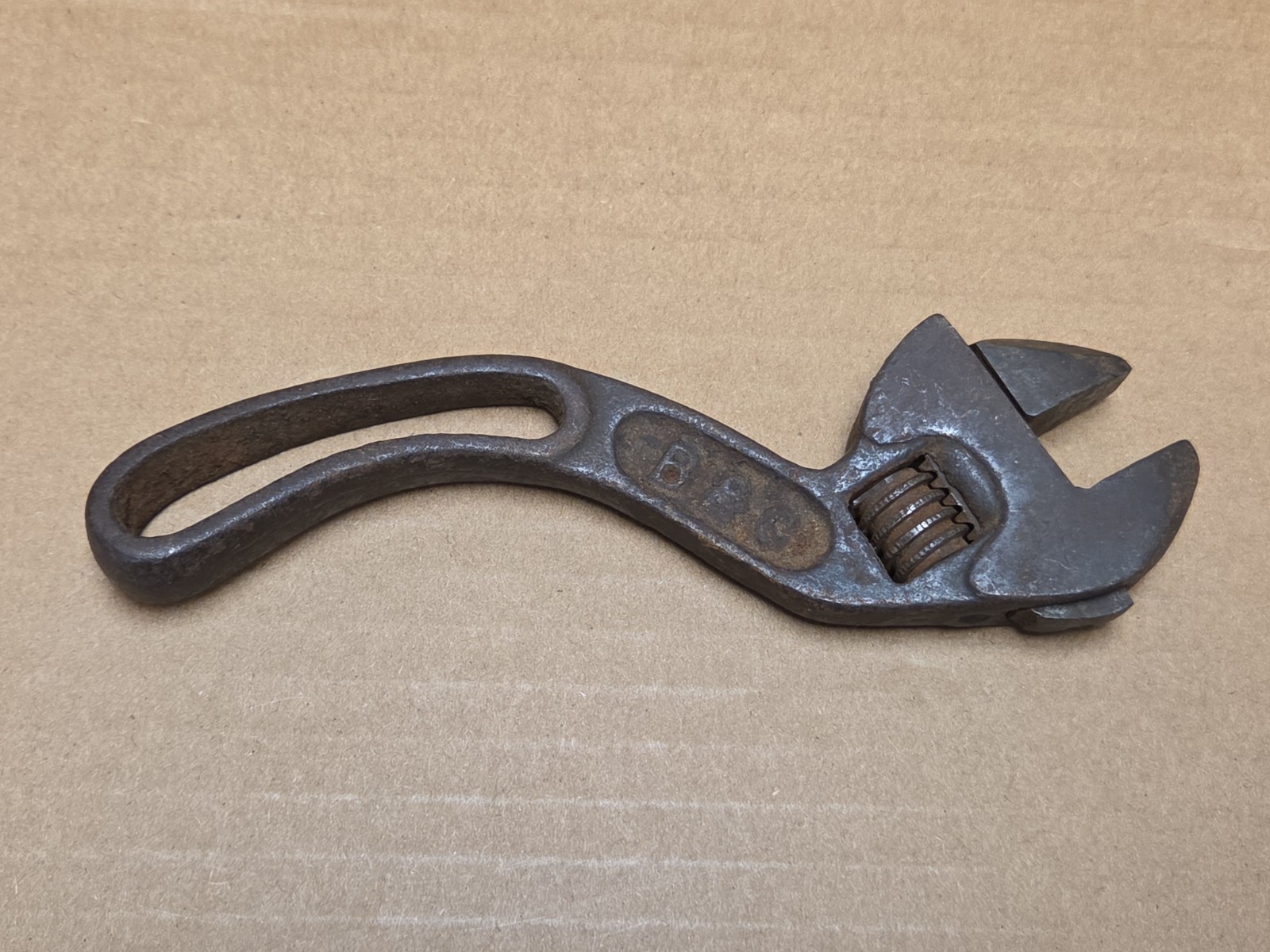 Vintage B & C Curved 6 Inch Wrench *SEE PICS