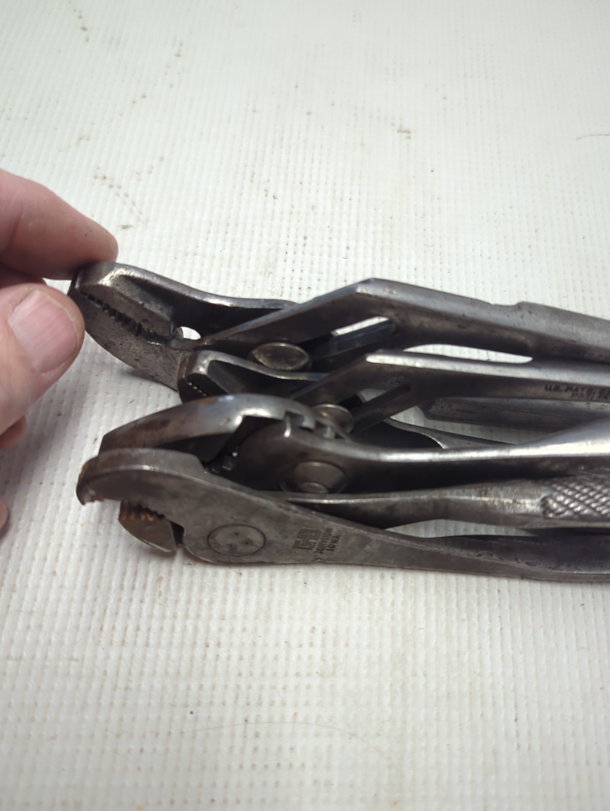 Vintage Channellock Pliers 417, 420, 426 & One Pair Of GB Pliers USA Pat. 1953