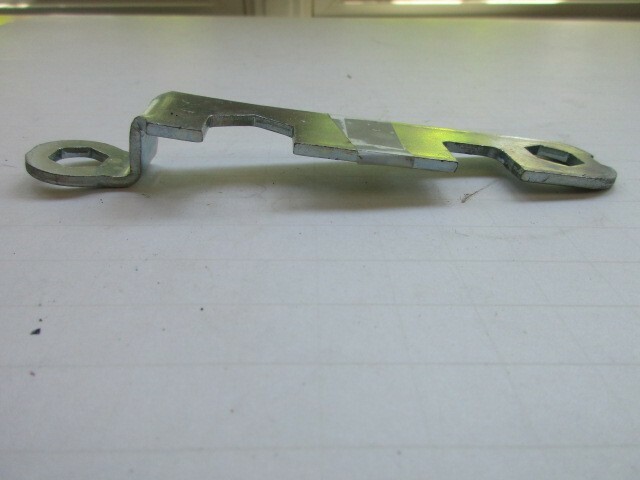Vintage Bike Wrench 5 in 1 Steel Multi Tool 1980s Just over 5.5″ long