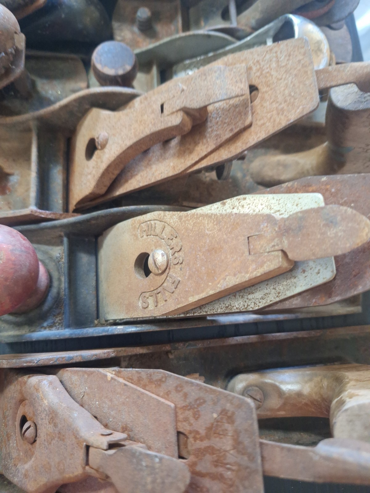 Wood Plane Mixed Lot Of 14 Tools Various Manufacturer’s See Pictures