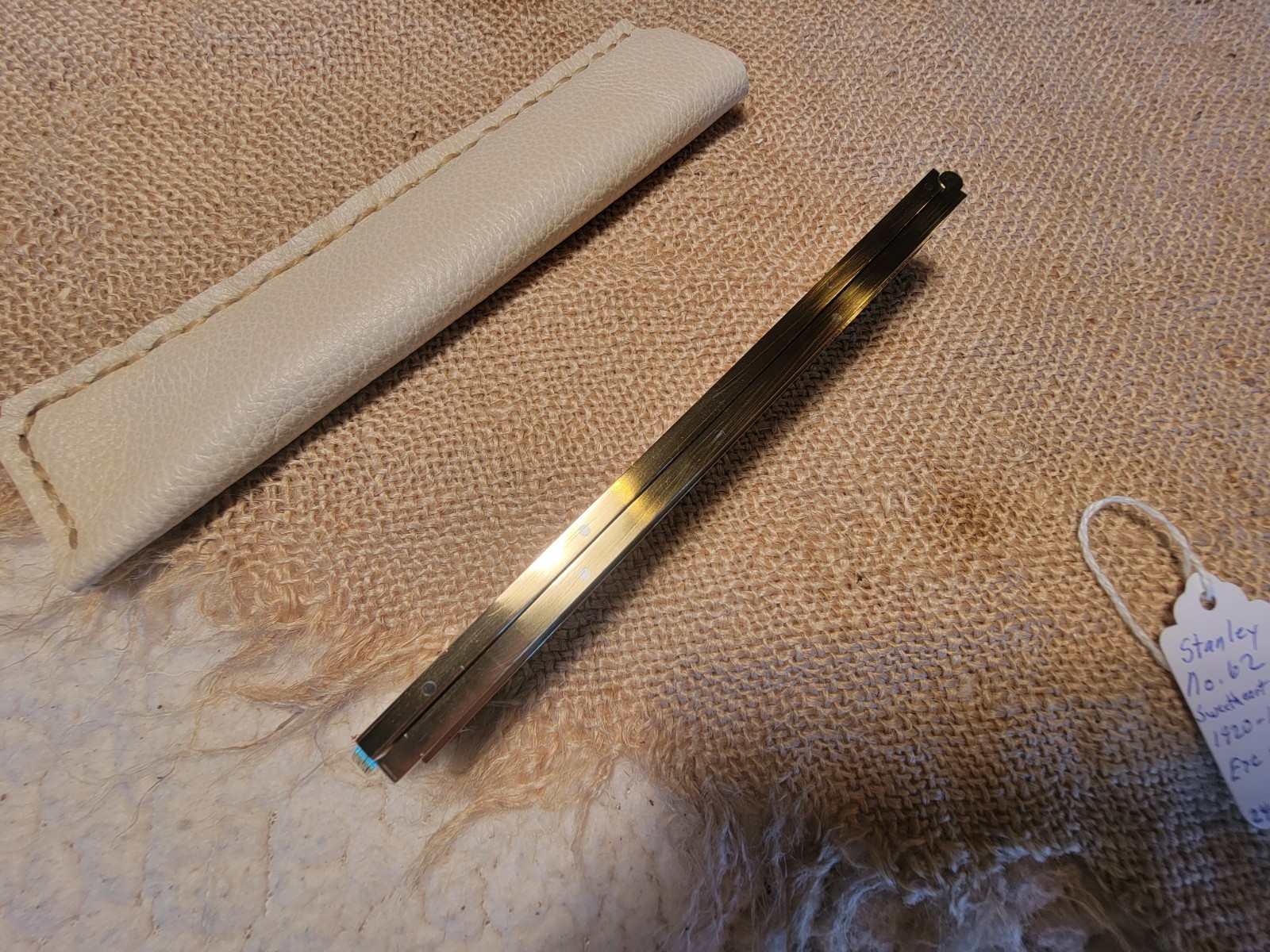 Vintage STANLEY No.62 Rule Ruler Sweetheart Era 1920-35 EXCELLENT