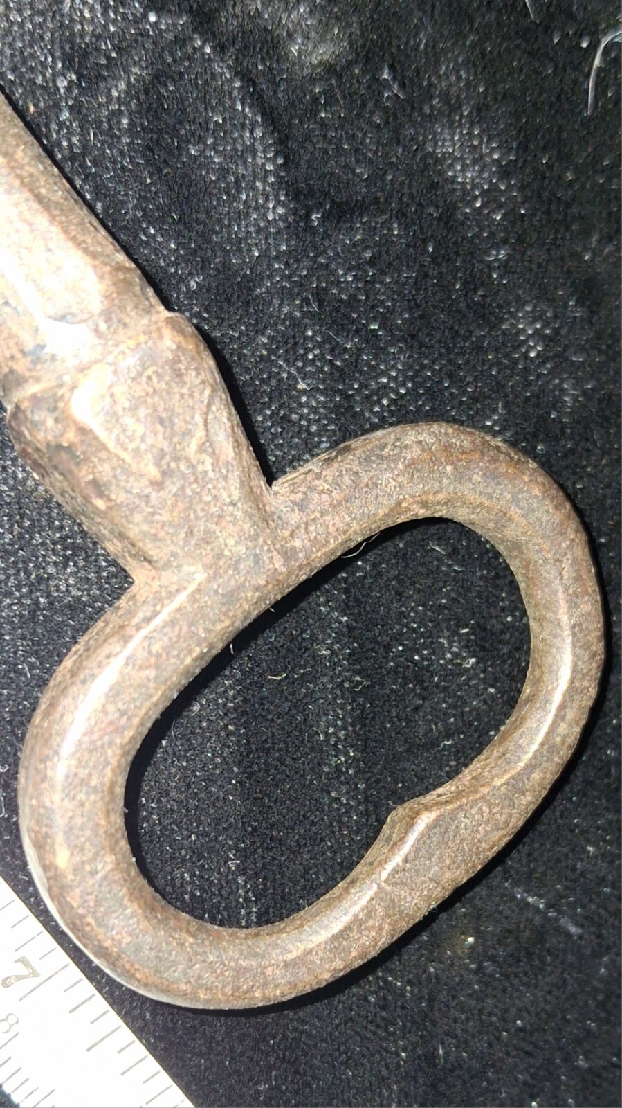 Early 1800s Jailer’s key Reported to be from Santa Fe New Mexico