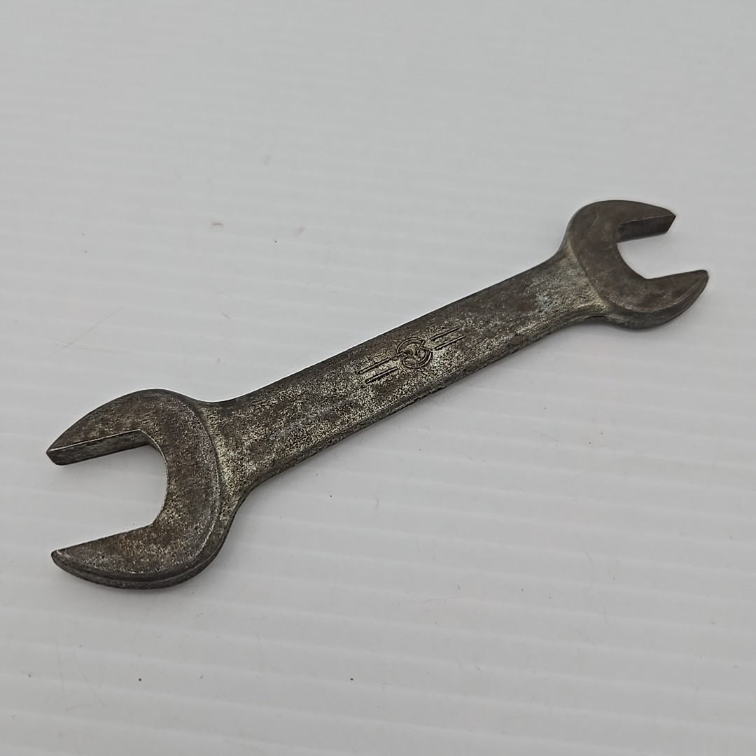 Vintage HM 17 x 14 Metric Open Ended Combination Wrench