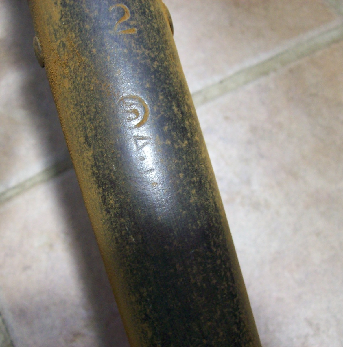 Vintage Antique #2 Wood Coal Shovel, with D Handle, Railroad Coal Shovel