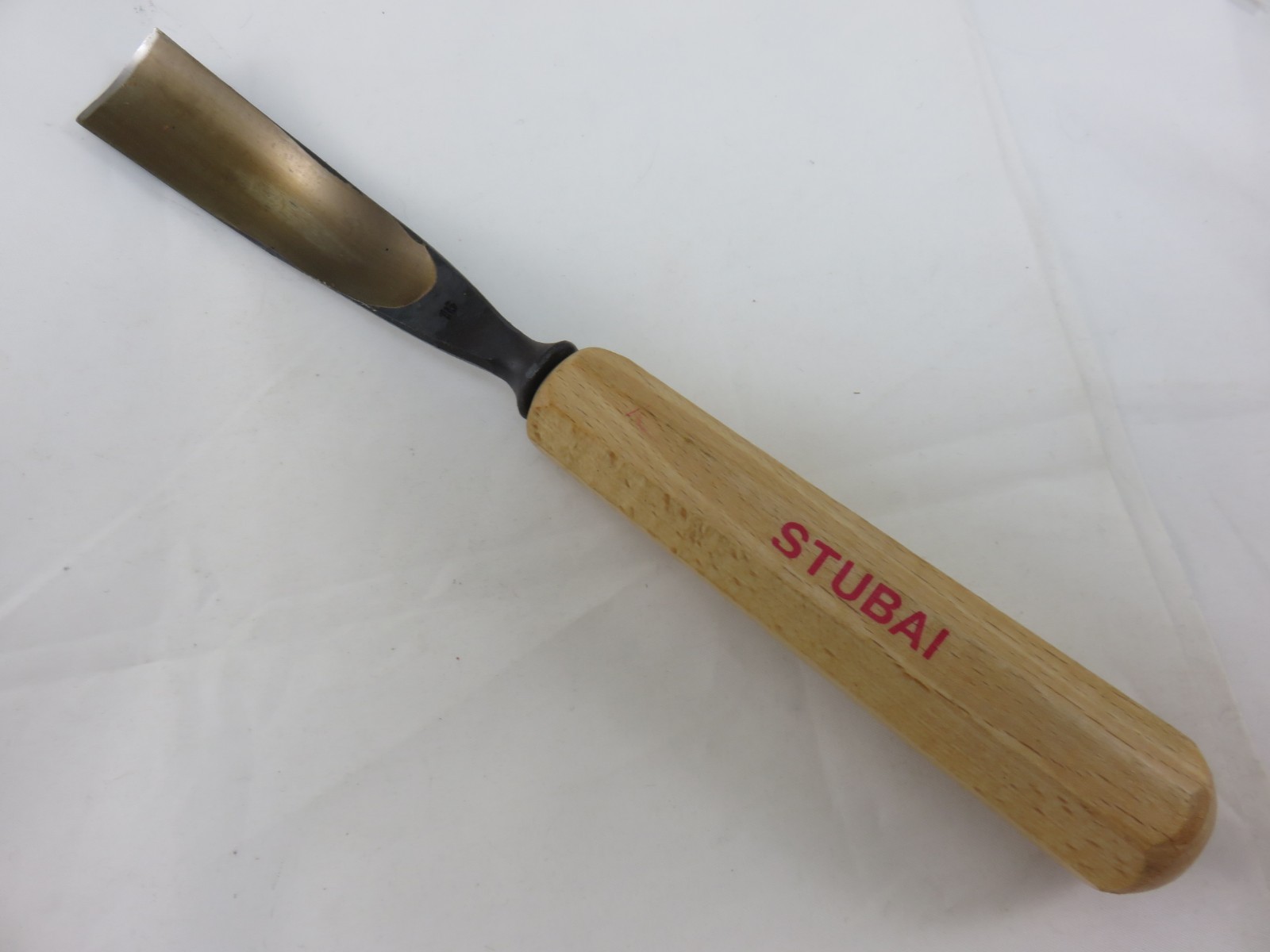 Stubai #16 7 Sweep Long Bent Gouge Wood Carving Chisel 25mm Austria UNUSED