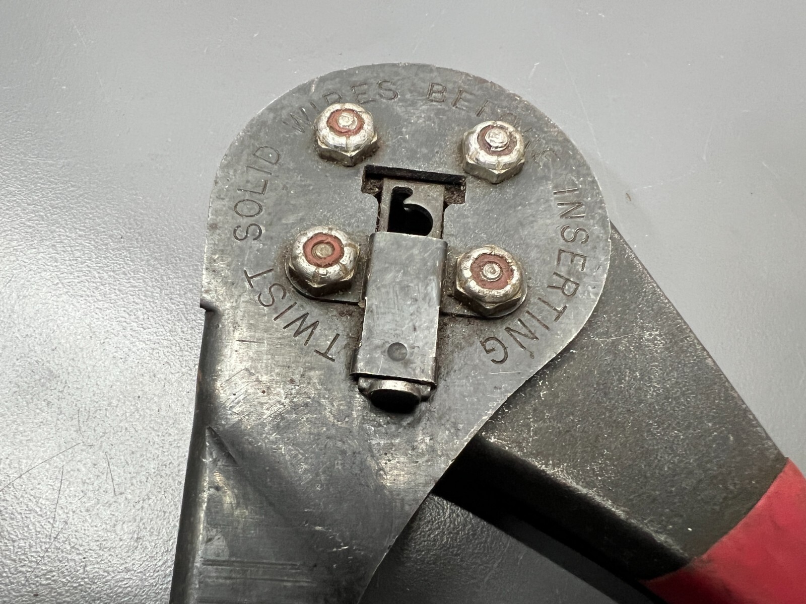 (h) BUCHANAN C-24 PRES SURE TOOL 4-WAY CRIMP ELECTRICIAN CRIMPER – USA