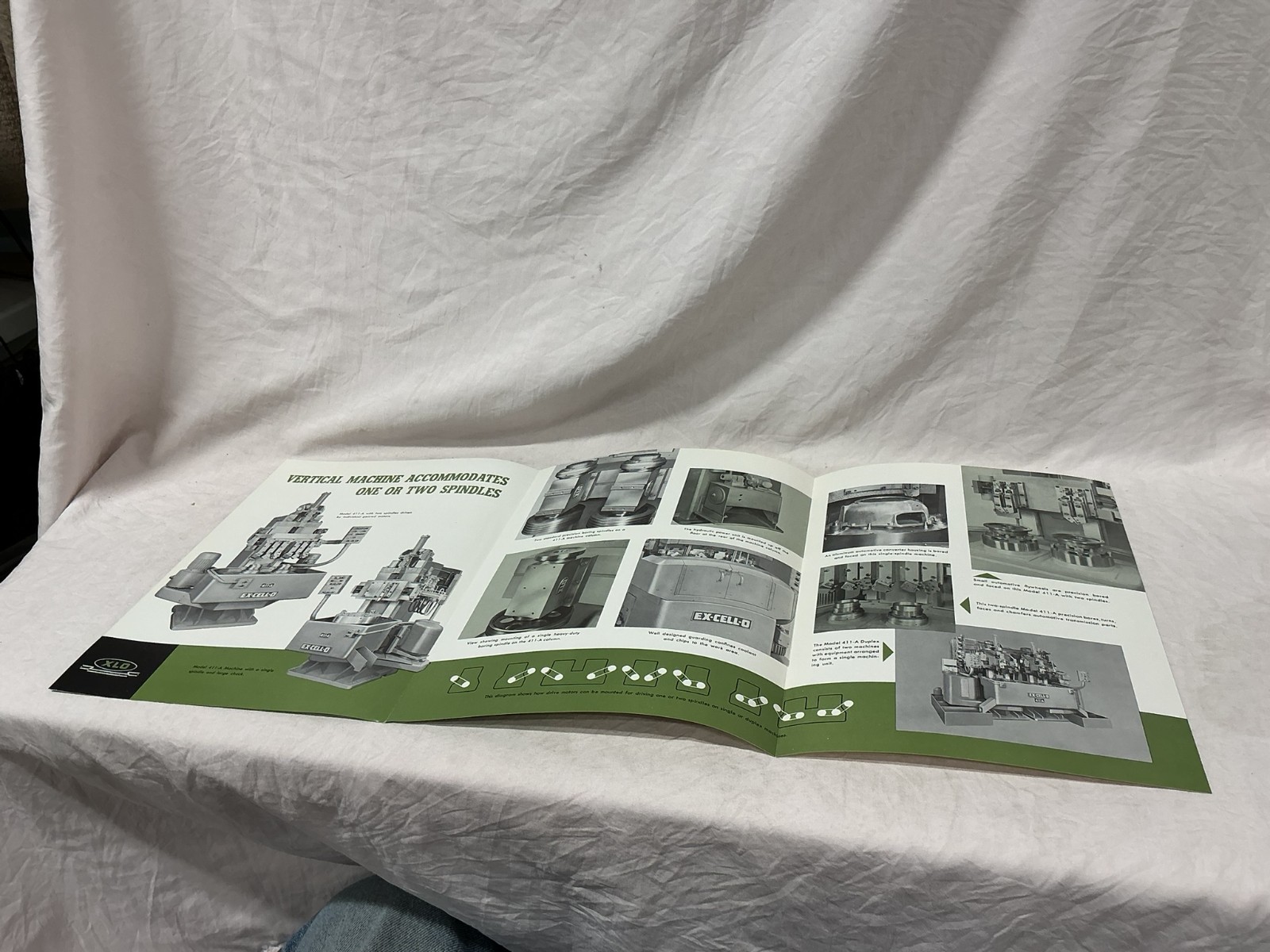 Vintage Ex-Cell-O XLO Precision Boring Machines Bulletin G10A 1963