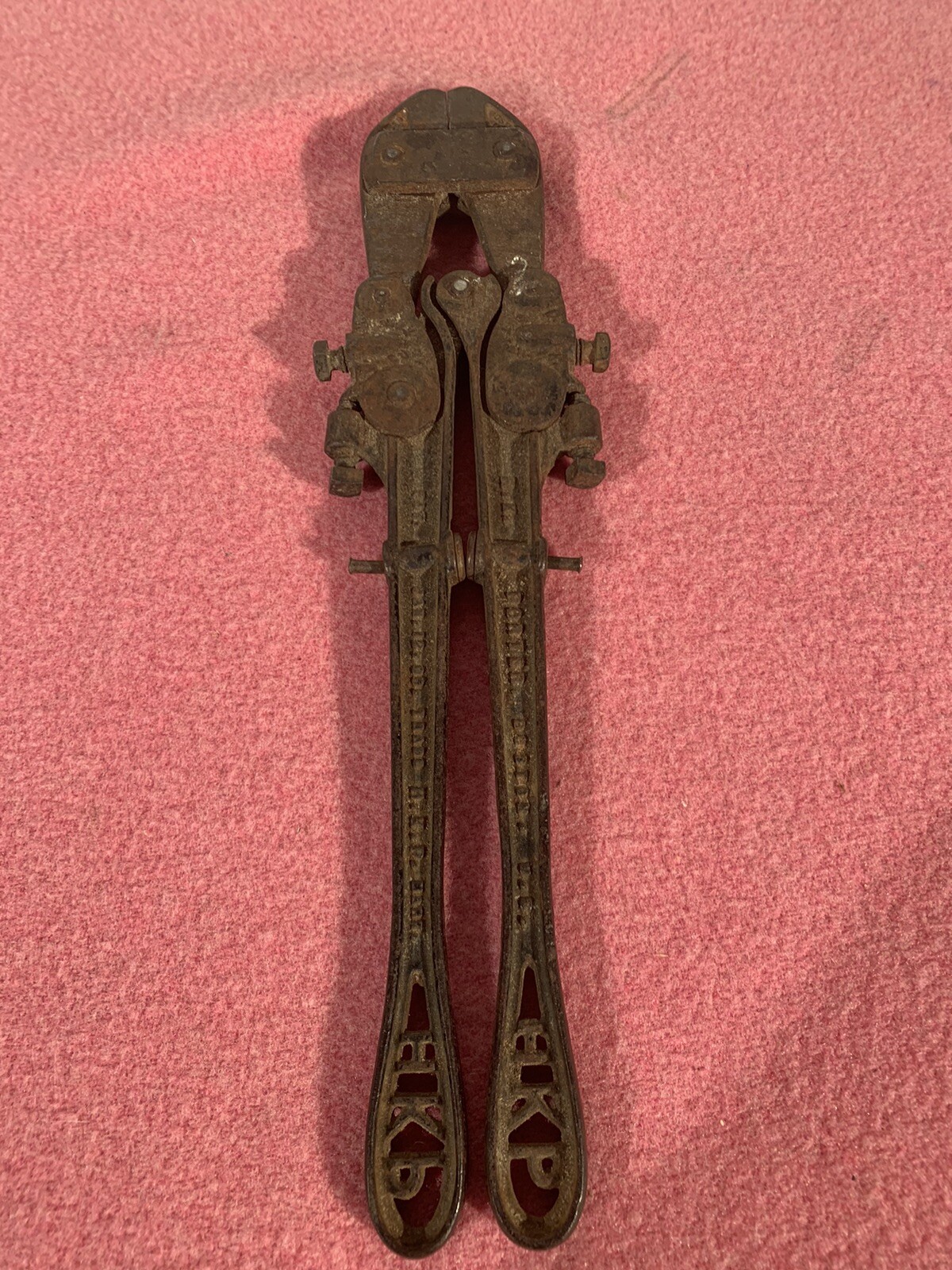 Vintage H.k. PORTER No. 14″ BOLT CUTTERS HKP PAT. 1909 BOSTON MASS. USA
