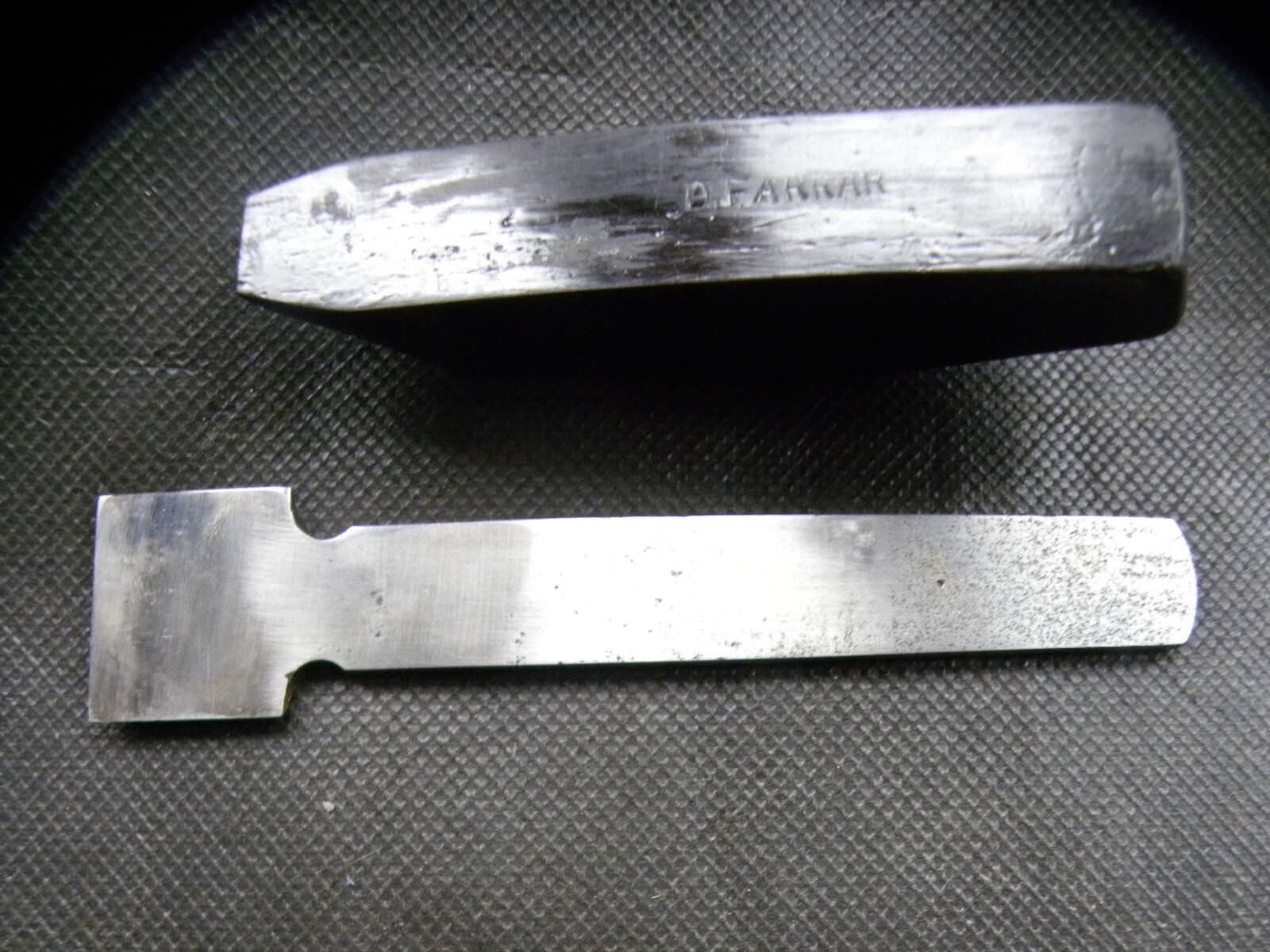 Vintage 1 1/8″ Norris No 27 Gunmetal Steel Soled Bullnose Plane – Ebony (1104)