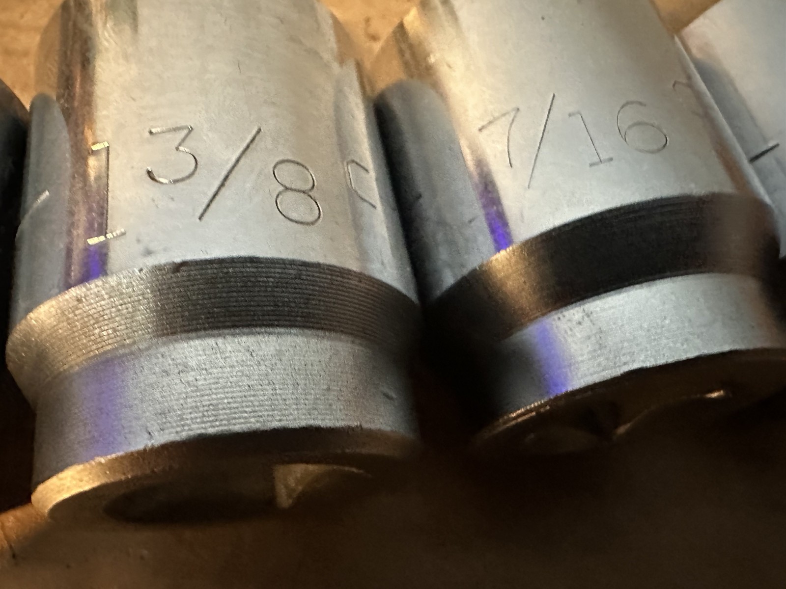 CRAFTSMAN 4 PC 3/4″ DRIVE 12 POINT SOCKETS 1-5/16″, 1-3/8″, 1-7/16″ & 1-1/2″ USA