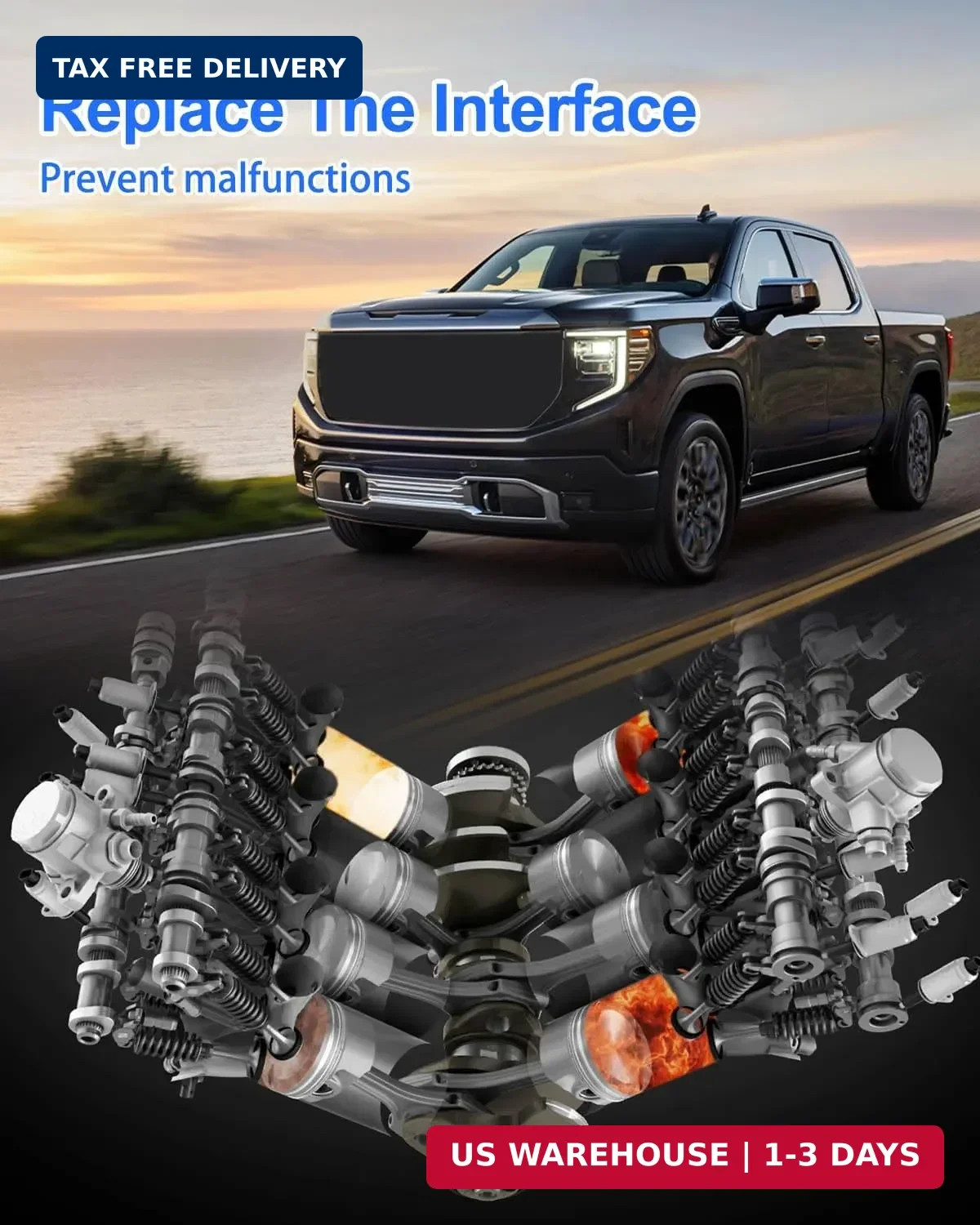 Injector Pigtail Connector PT3739 Fit for Chevy GM Vehicles 2017-2024 | 8 PCS Mu