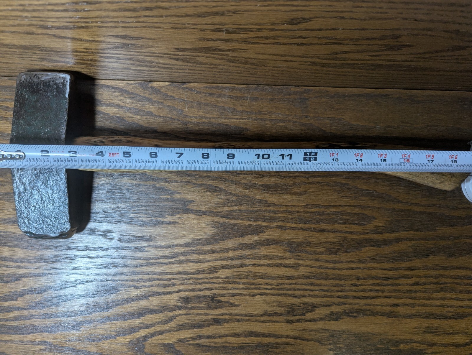 Vtg Straight Peen Mason Hammer / Sledge Wedge Logger Axe Cast Steel 19” / 5.4lbs