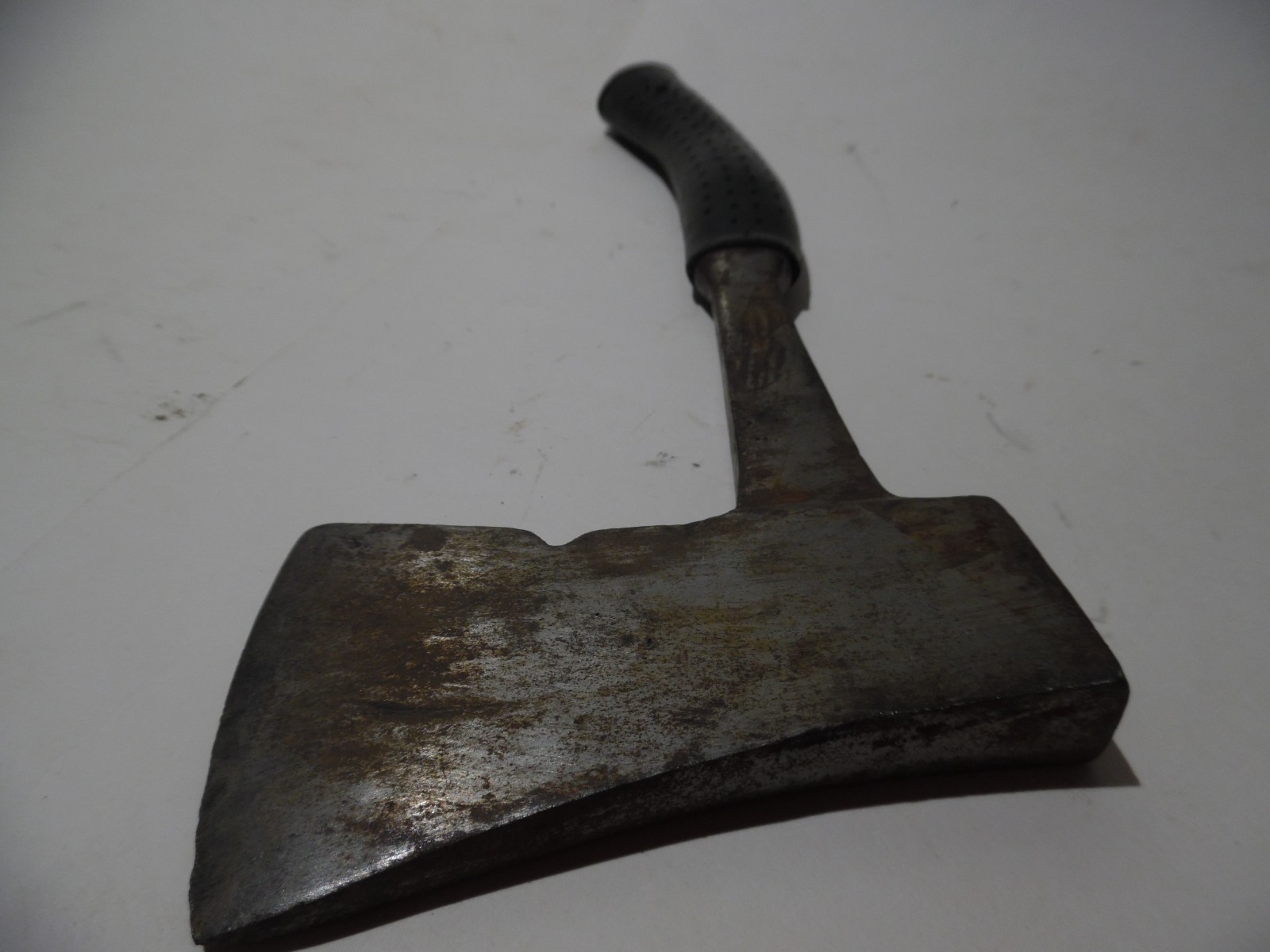 Drop Forged Steel Handle Camp Hatchet Black Rubber Grip Unbranded