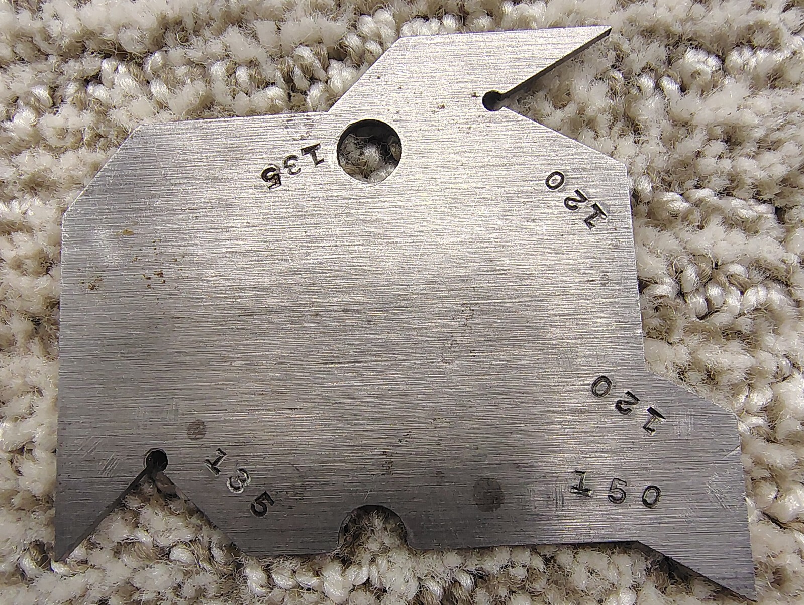 🗽 LUFKIN THREAD GAGE AND TOOLMAKER BUILT ANGLE GAGE