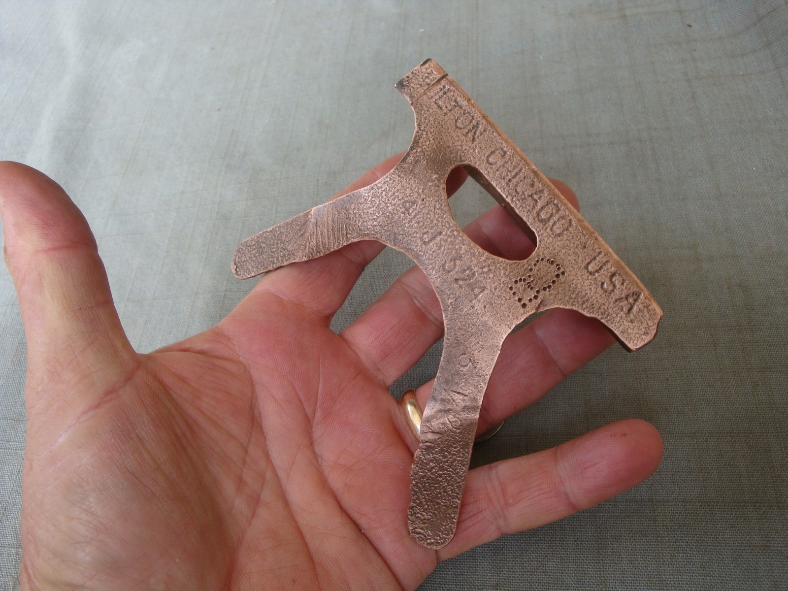 Wilton 3-1/2″ Hard Copper Jaw 41-J-324 One Only