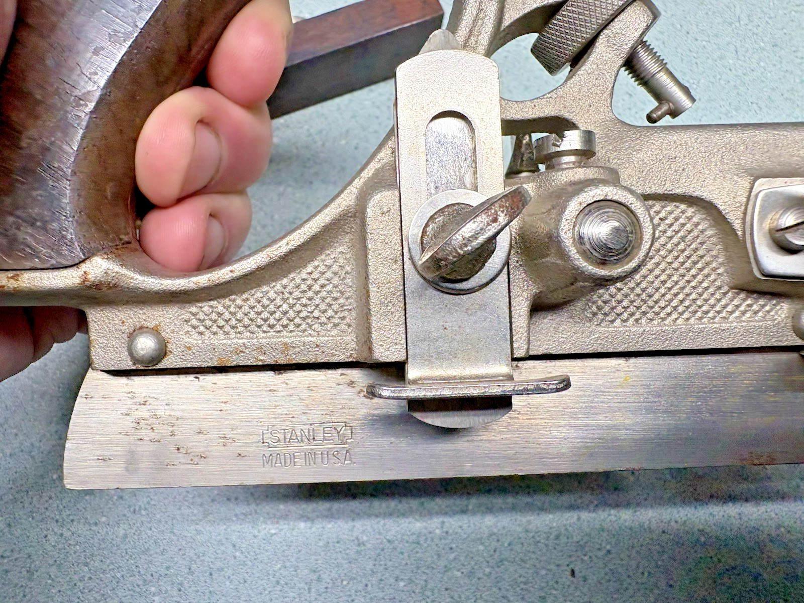 Stanley No 45 Combination Plane complete Cutters custom box mint NICE Sweetheart