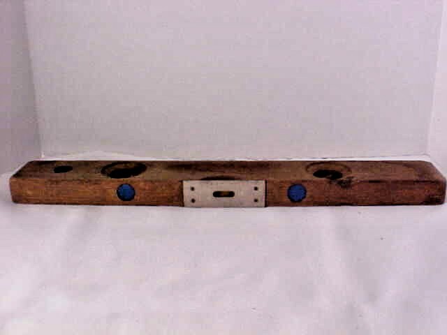 Journeyman Wooden Level 18″ Carpenters Building Hand Tools Vintage Condition