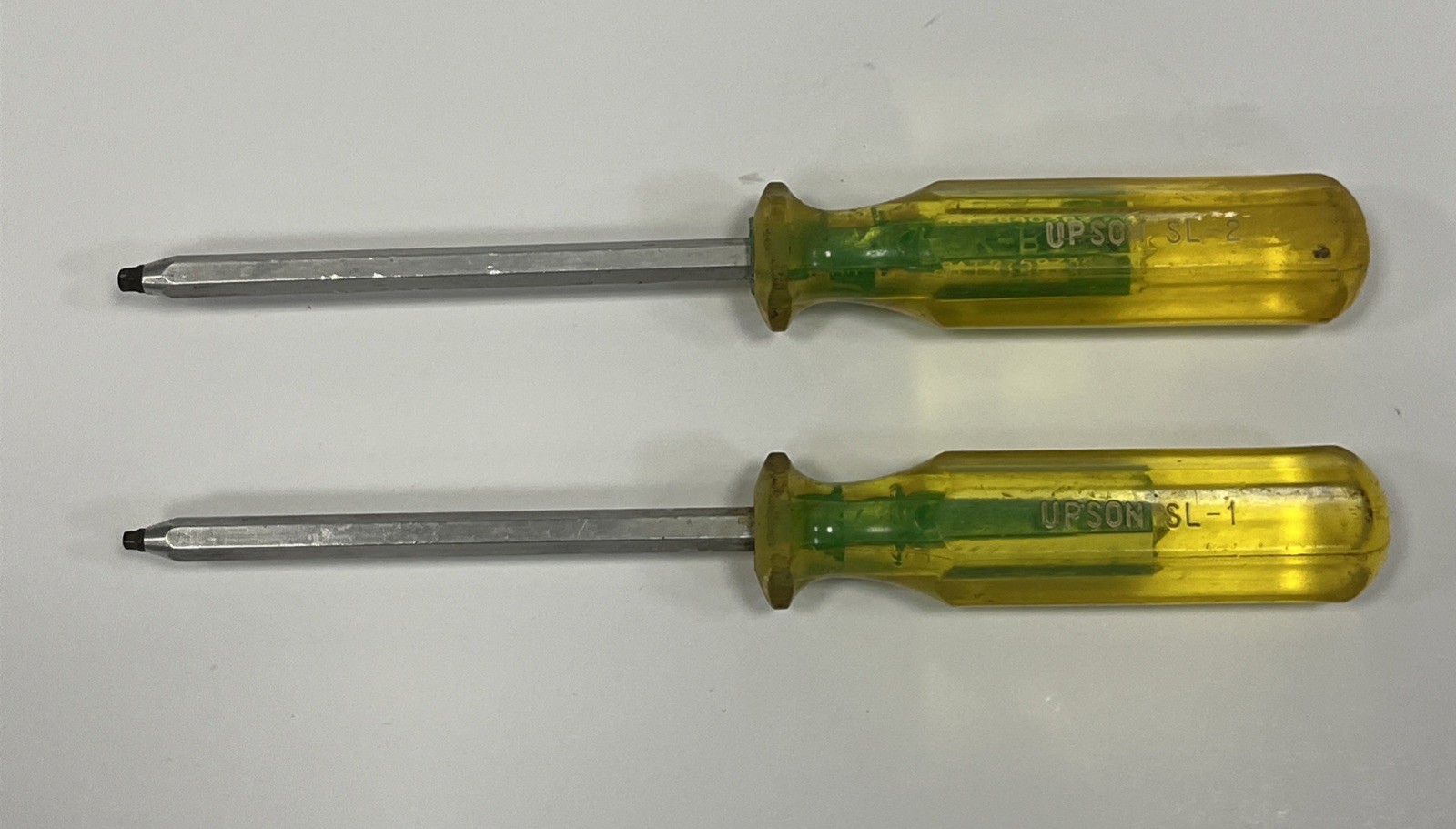 Upson Tools SL-1 SL-2 Square Robertson Drive Screwdriver Lot Lok-Blok Made USA