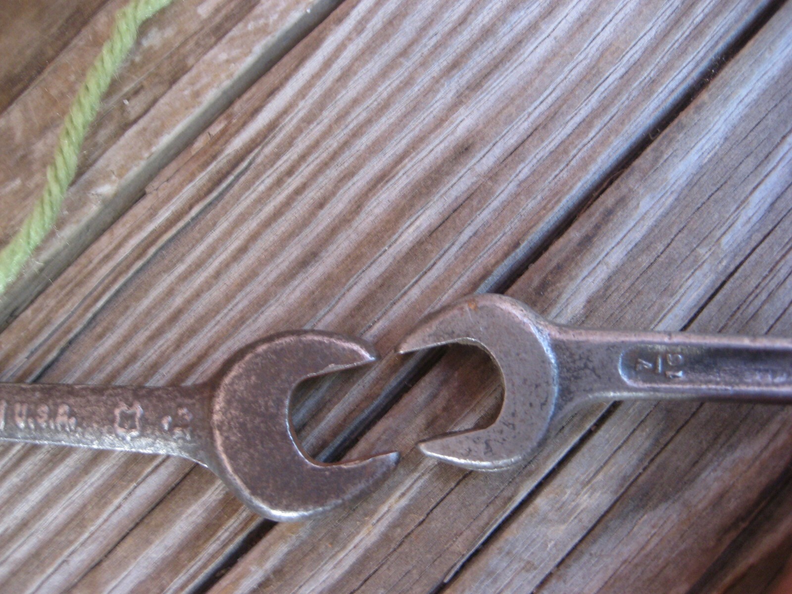 Vintage *** Chevrolet GM Tool Kit *** 3/8″ & 7/16″ Open End Wrench Vlchek USA