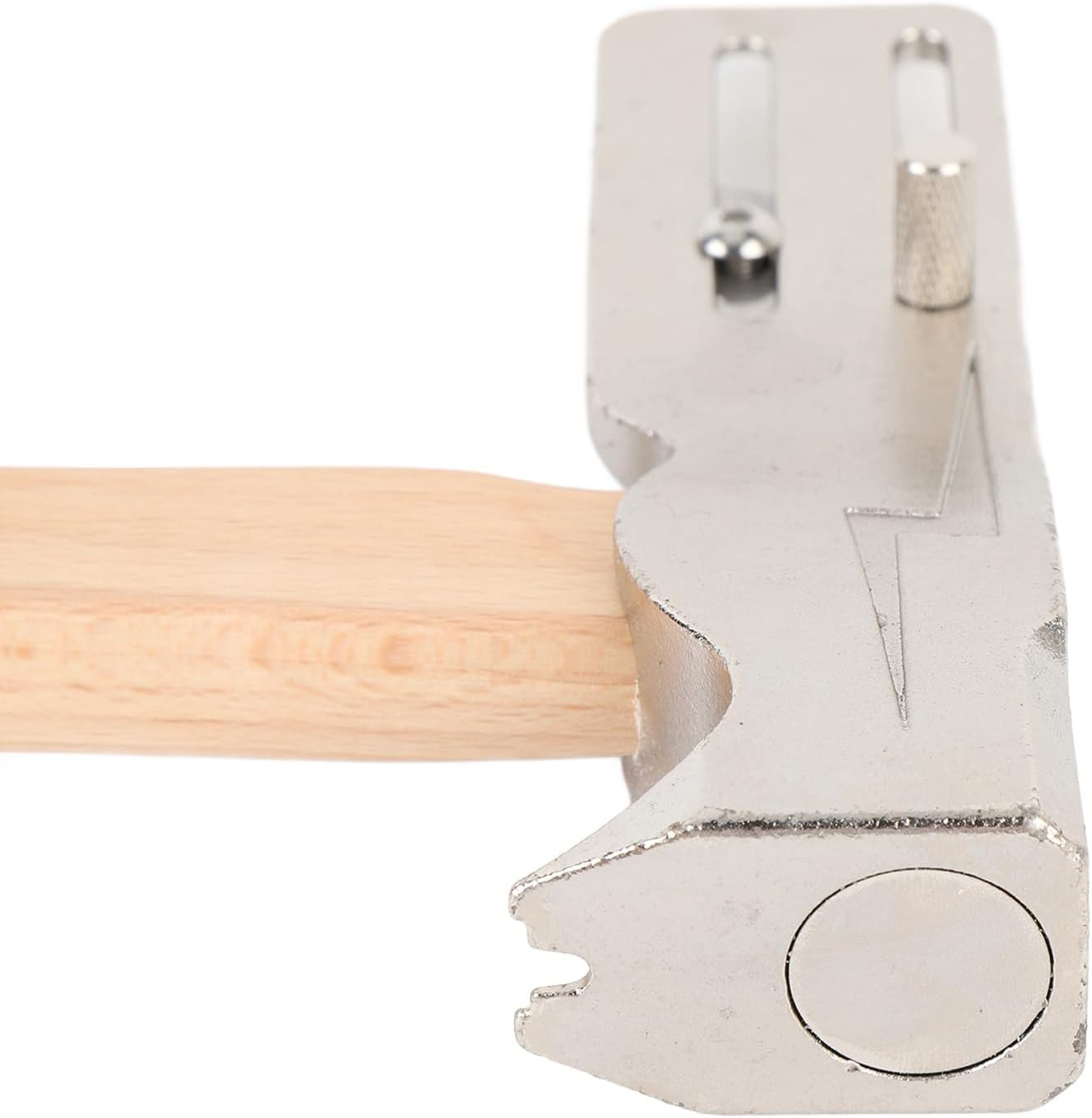 Ergonomic Magnetic Roofing Hammer with Nail Puller for Roof Repairs