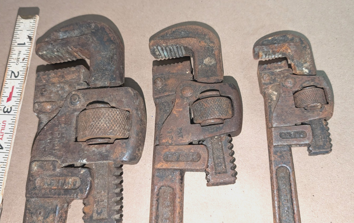 Antique Pipe Wrenches c1900