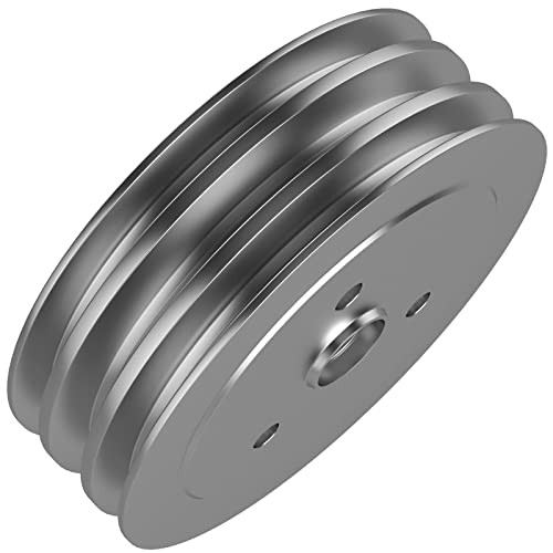 SBC 3 Groove Crank Pulley for Small Block Chevy 265 267 283 302 305 307 327