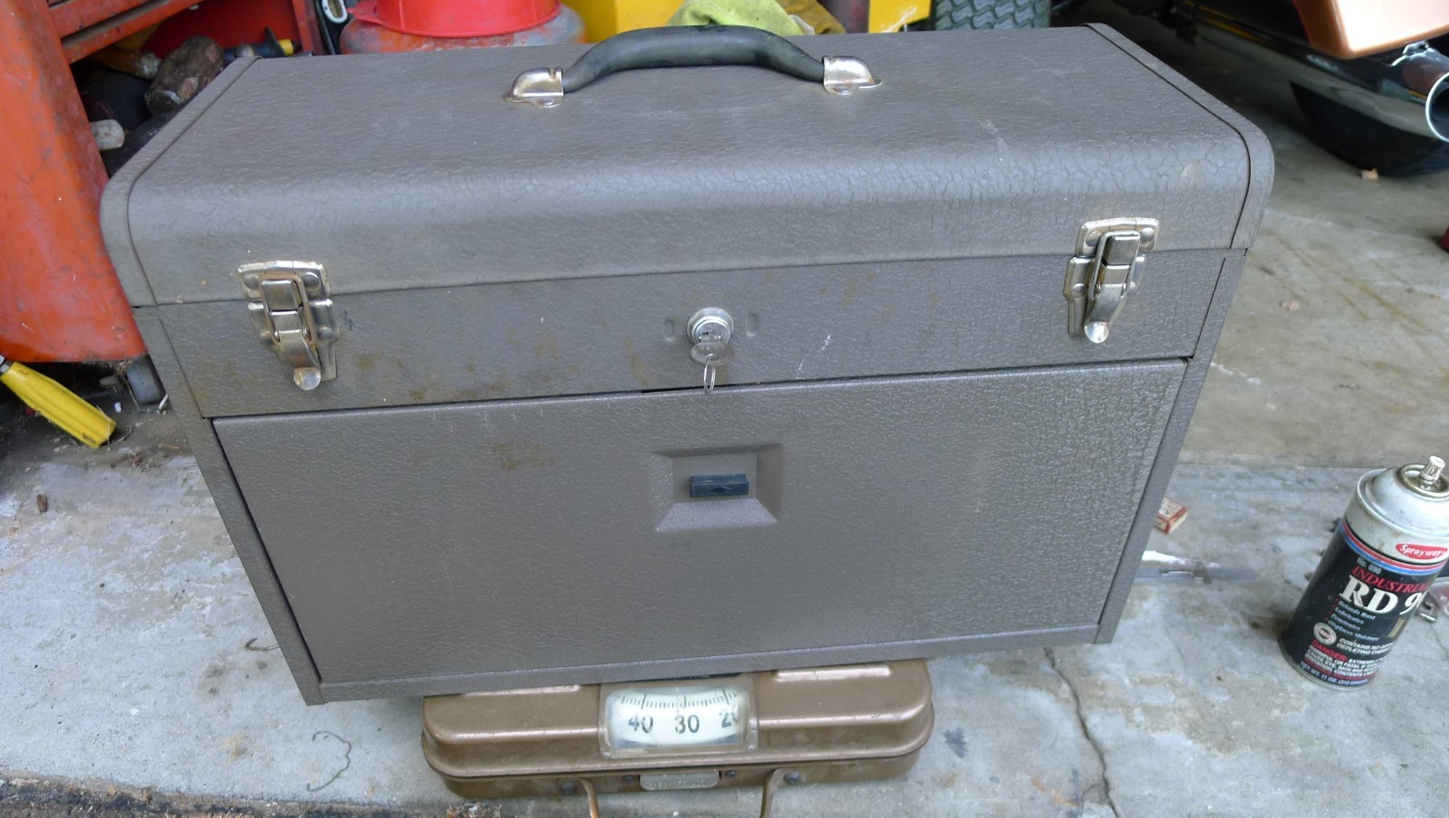 MACHINISTS TOOL BOX, LOOKS LIKE KENNEDY 520, UNMARKED, 7 DRAWER