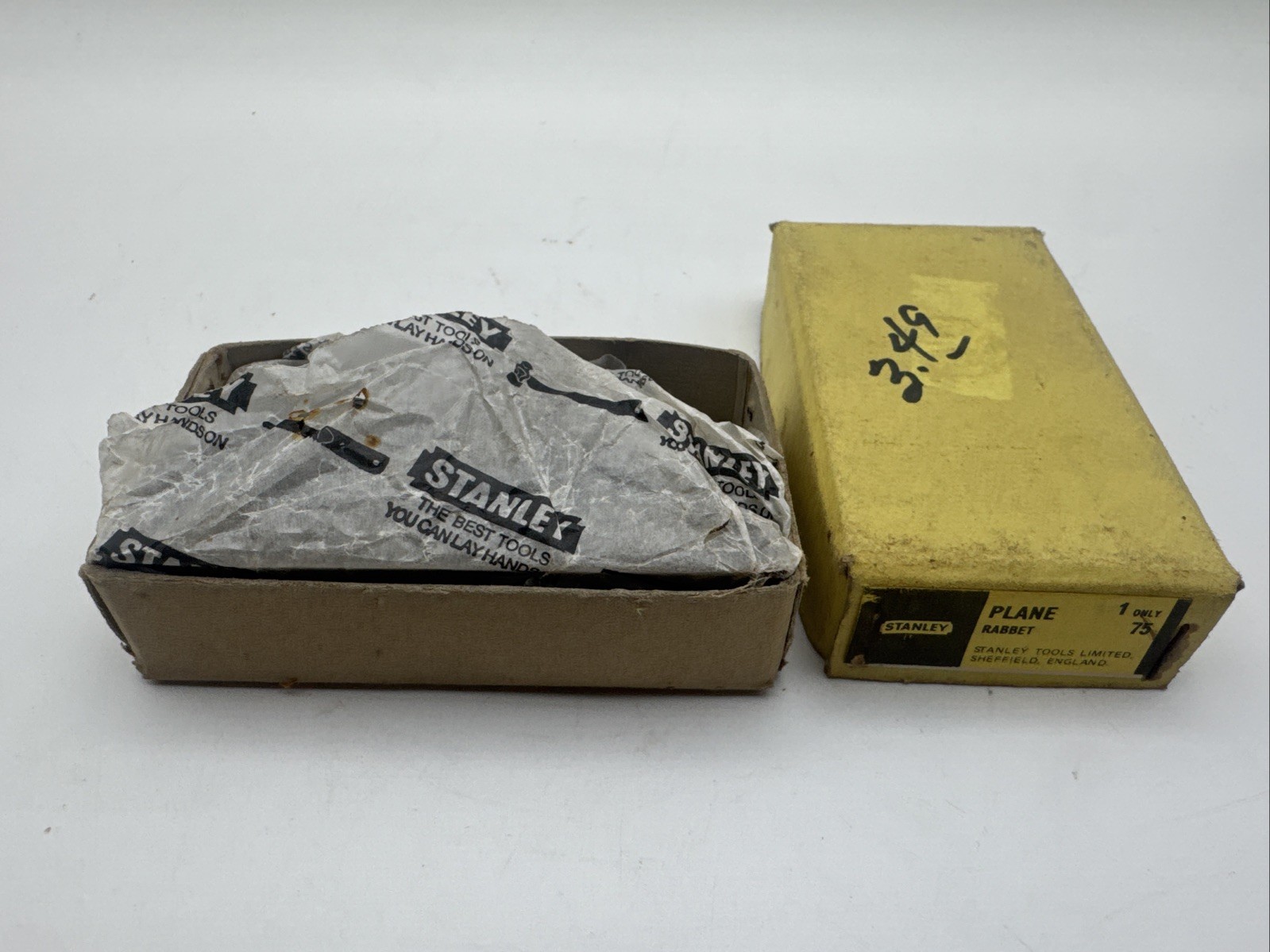 Stanley No 75 Bull Nose Rabbet Plane Unused? Made In England In Original Box