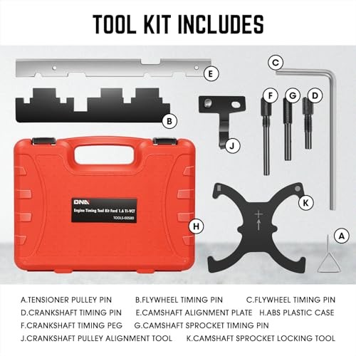 Engine Camshaft Belt Timing Locking Tools Set 9pcs Engine Timing Tool