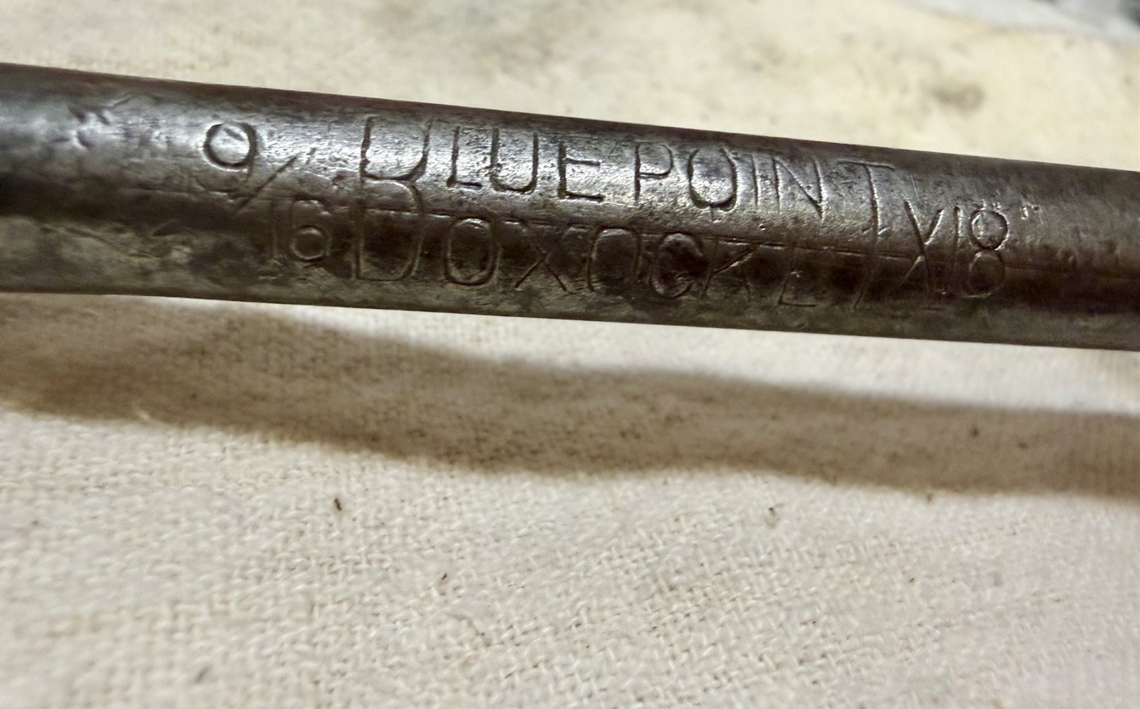 Vintage Blue Point Offset Double Box Wrench 5/8″ x 11/16″ USA