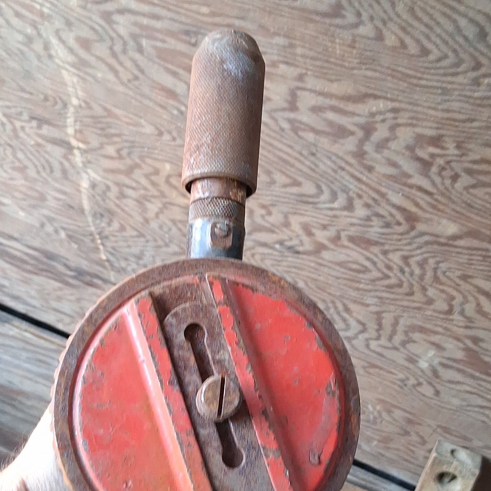 Vintage Original Hand-Crank Geared Breast Drill Eggbeater Style w/ Side Handle