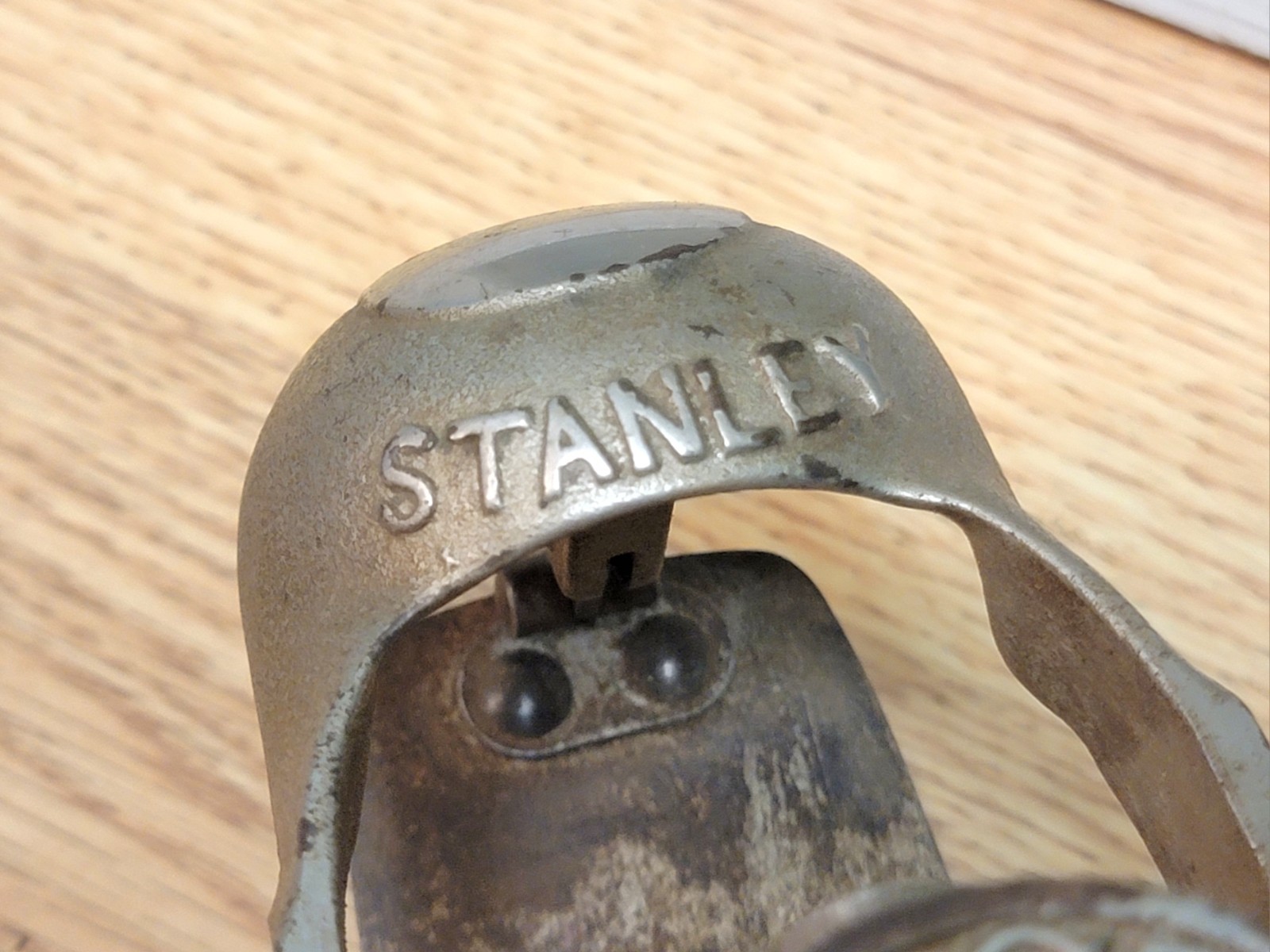 Extra Fine Stanley No. 20 Victor Circular Compass Plane Near Mint Nickel Plating